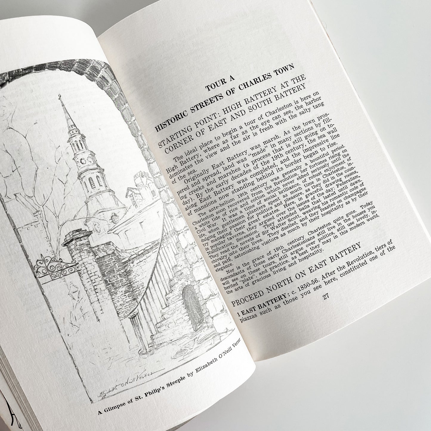 Travel Books - Historic Charleston Guidebook (1975)