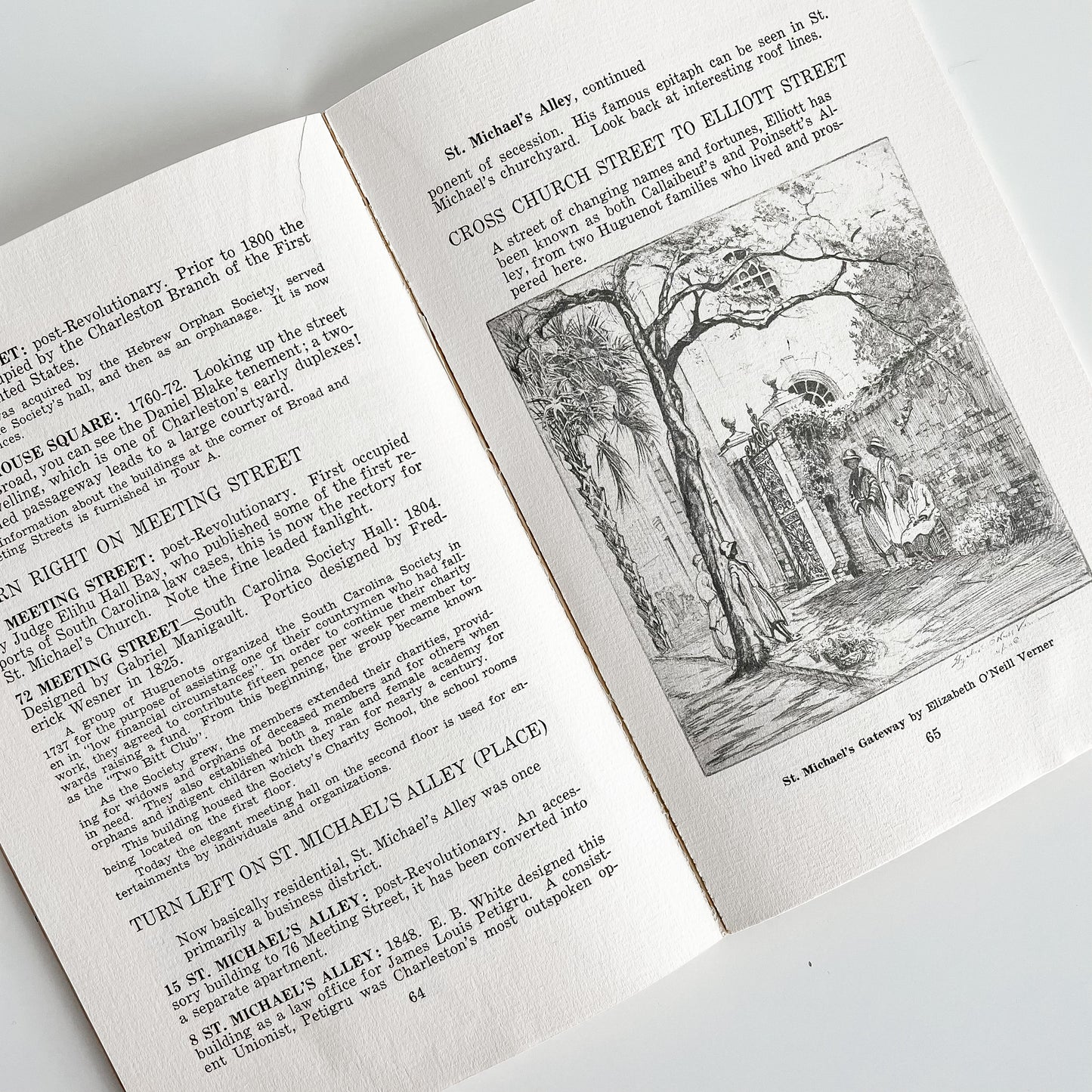 Travel Books - Historic Charleston Guidebook (1975)