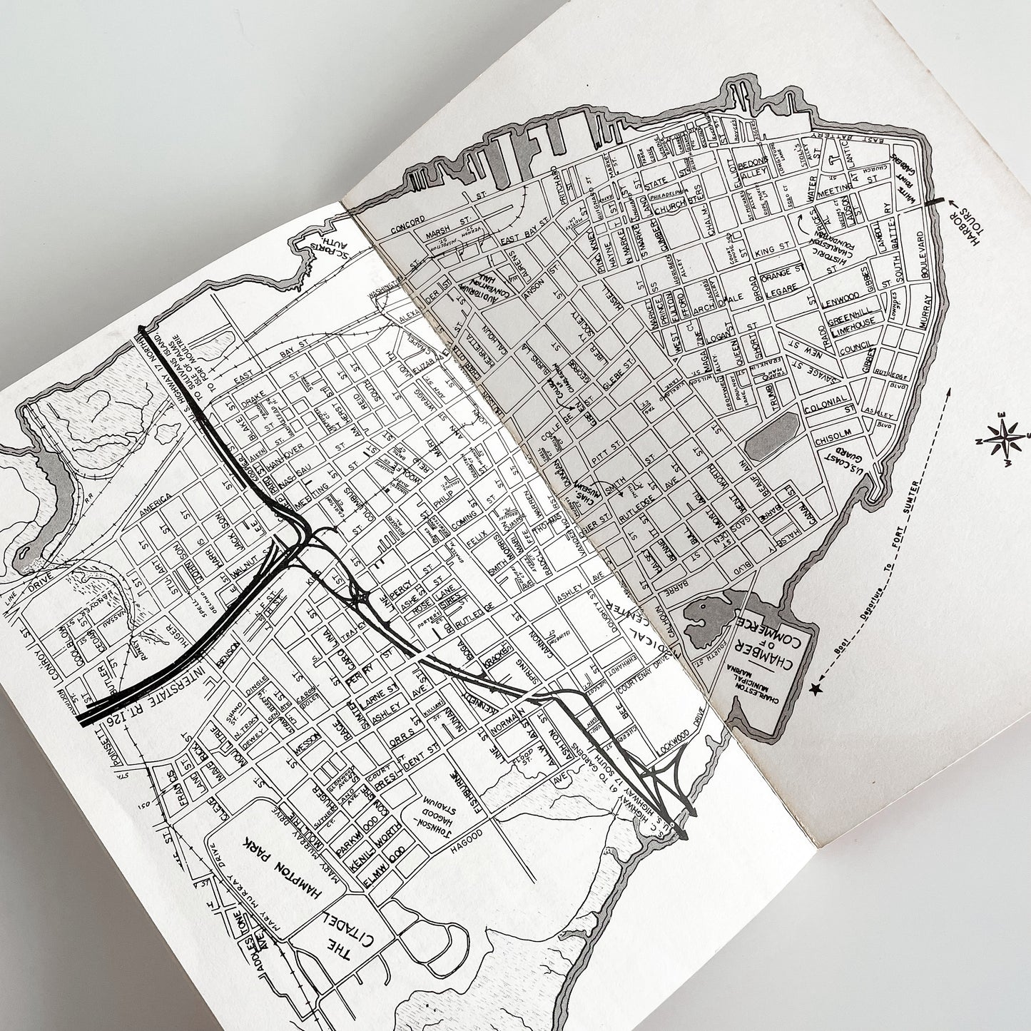Travel Books - Historic Charleston Guidebook (1975)