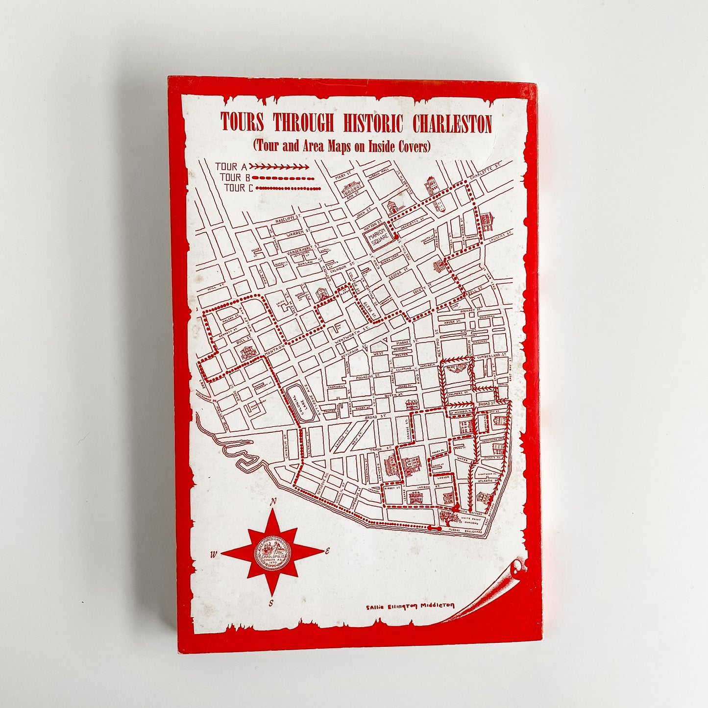 Travel Books - Historic Charleston Guidebook (1975)