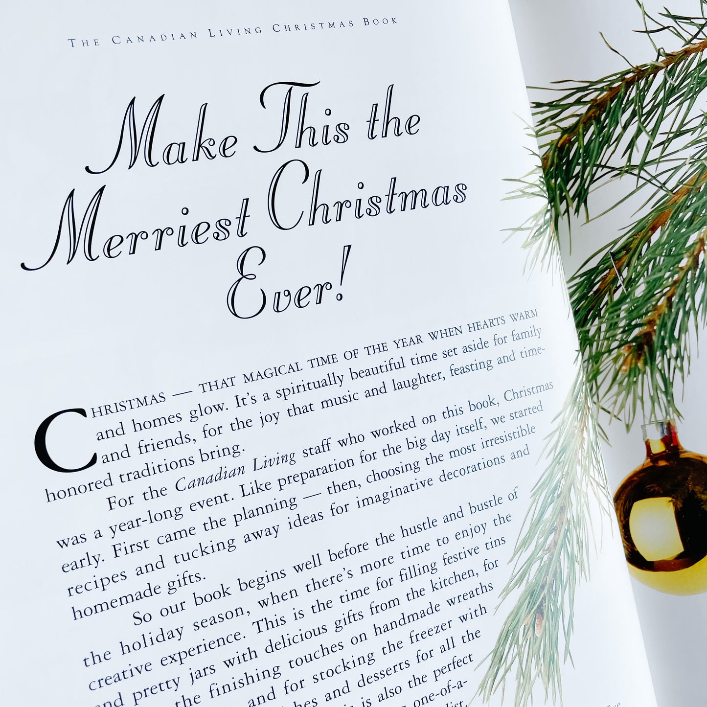 The Canadian Living Christmas Book (1993)
