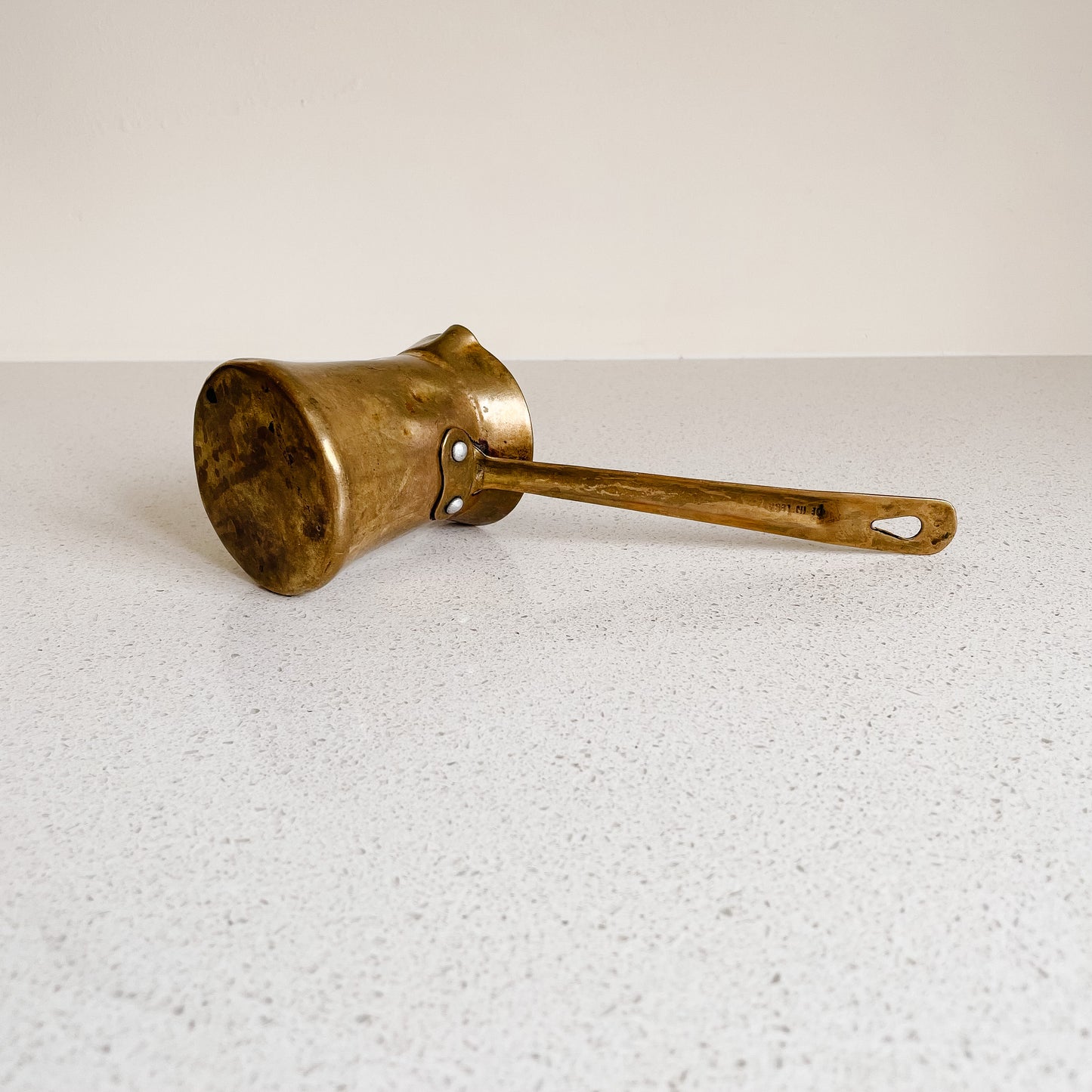 Brass Coffee Pouring Cup/Ladle from Lebanon