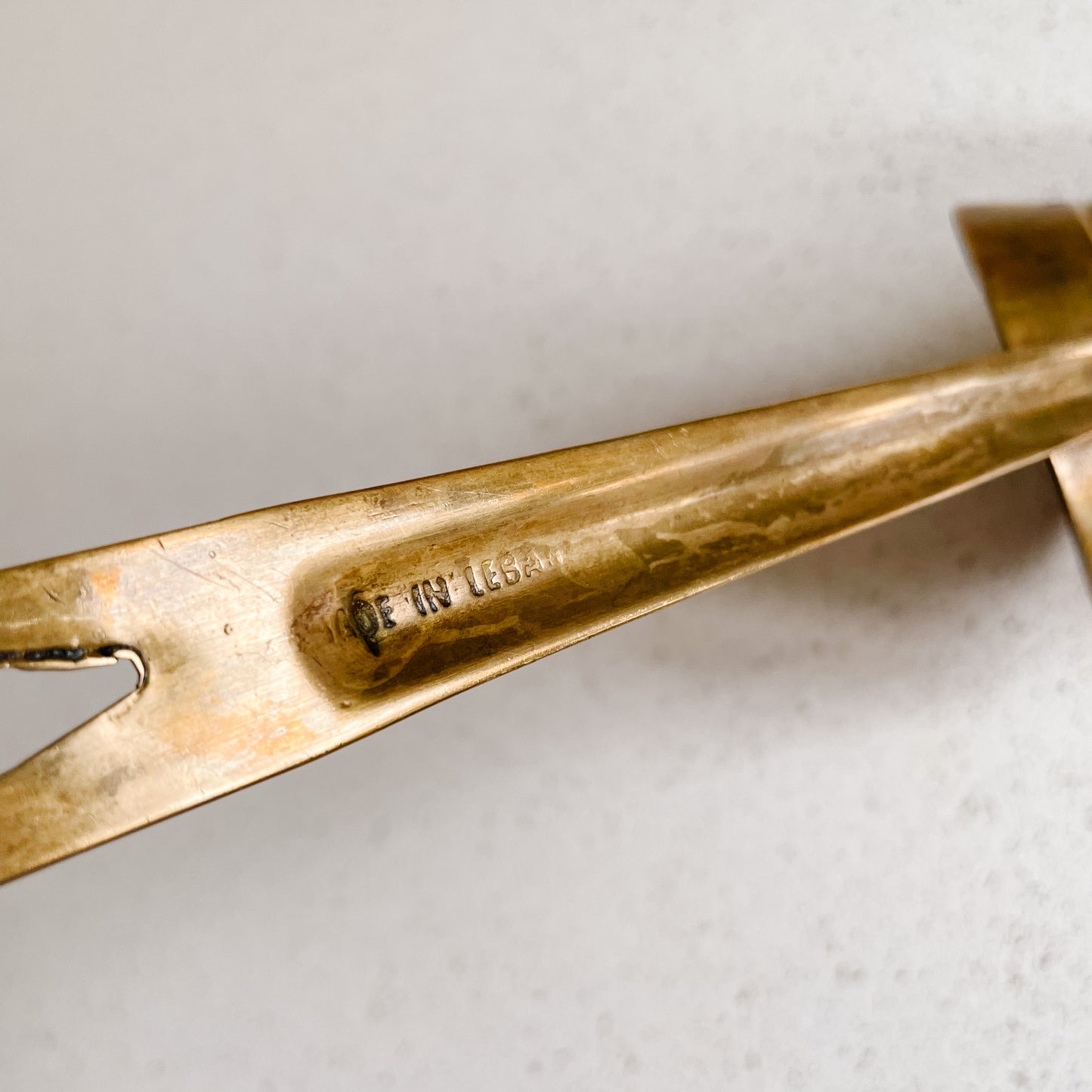 Brass Coffee Pouring Cup/Ladle from Lebanon