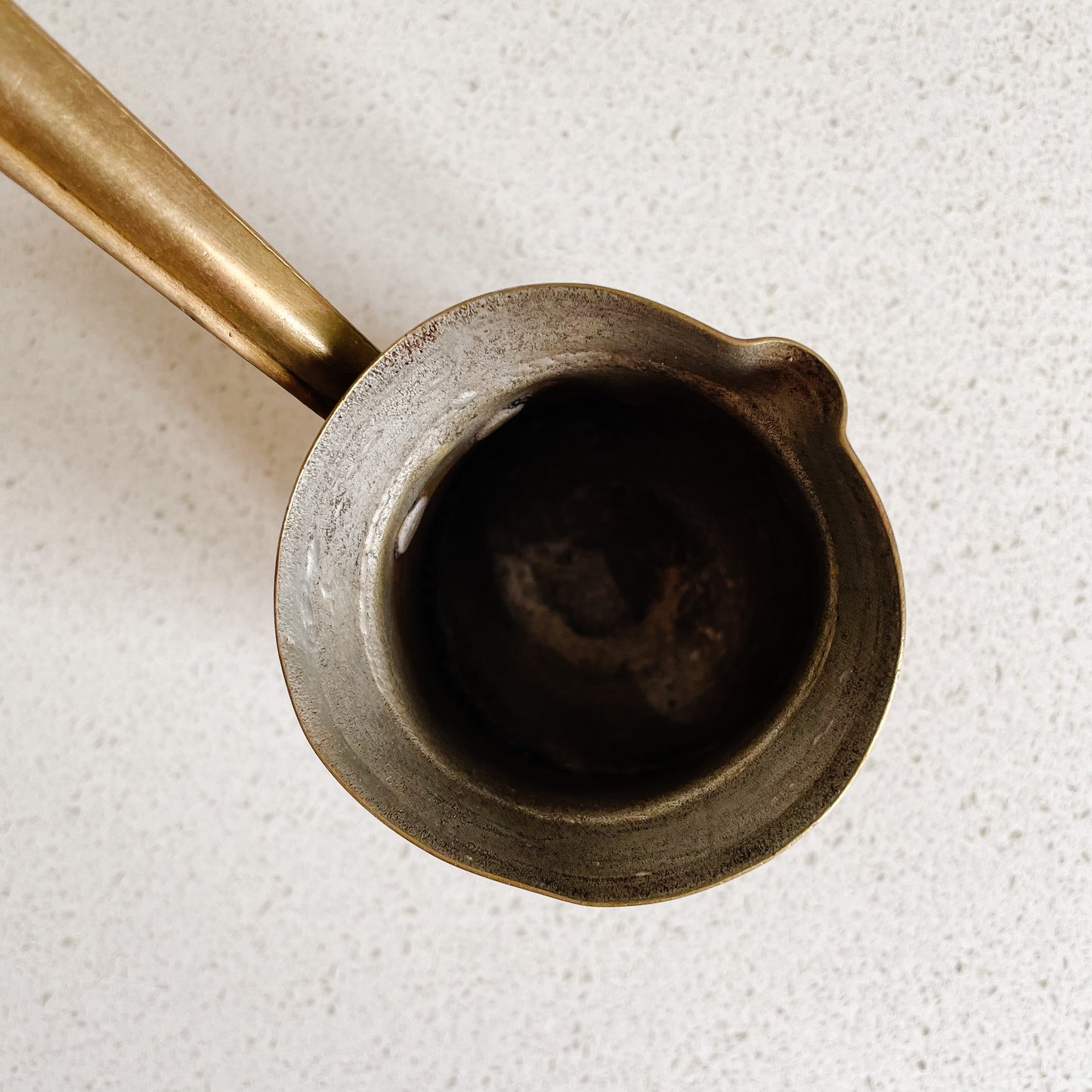 Brass Coffee Pouring Cup/Ladle from Lebanon