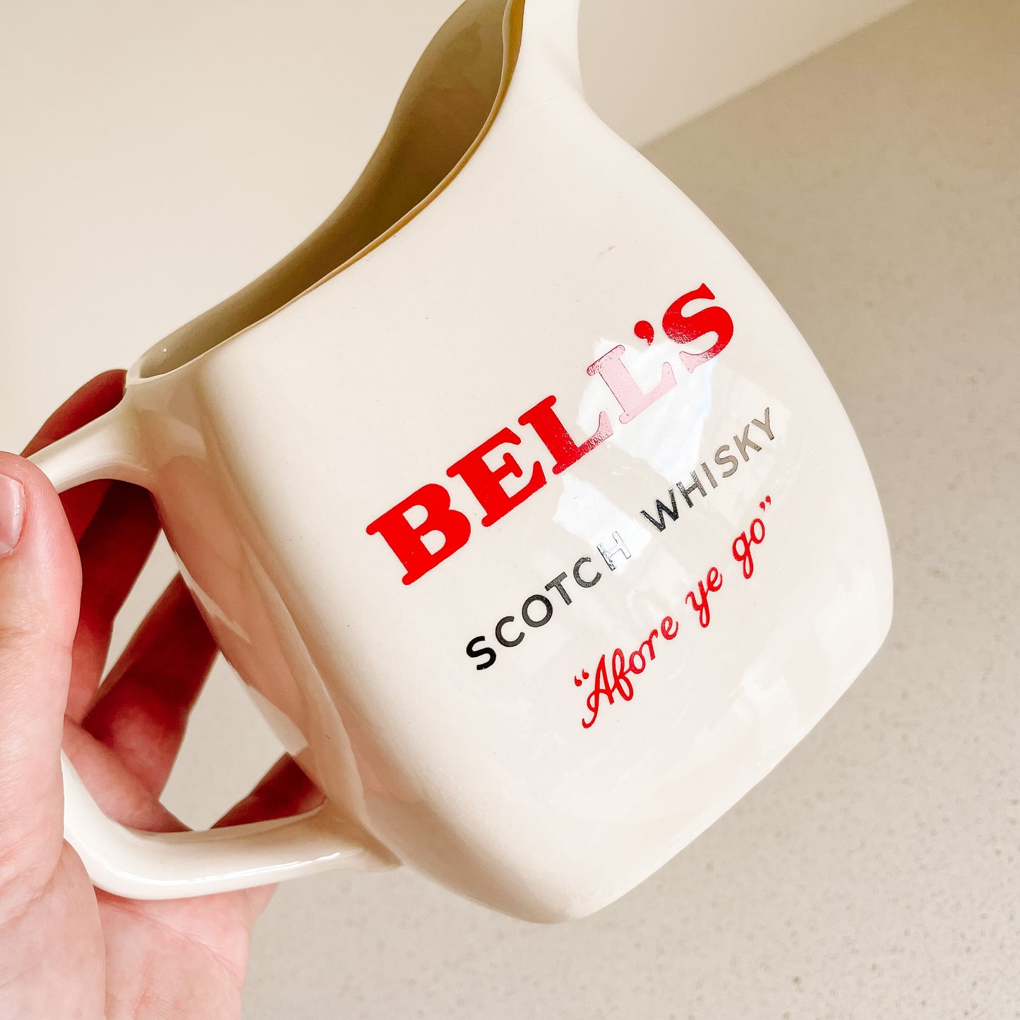 Bell’s Scotch Whisky Ceramic Pitcher