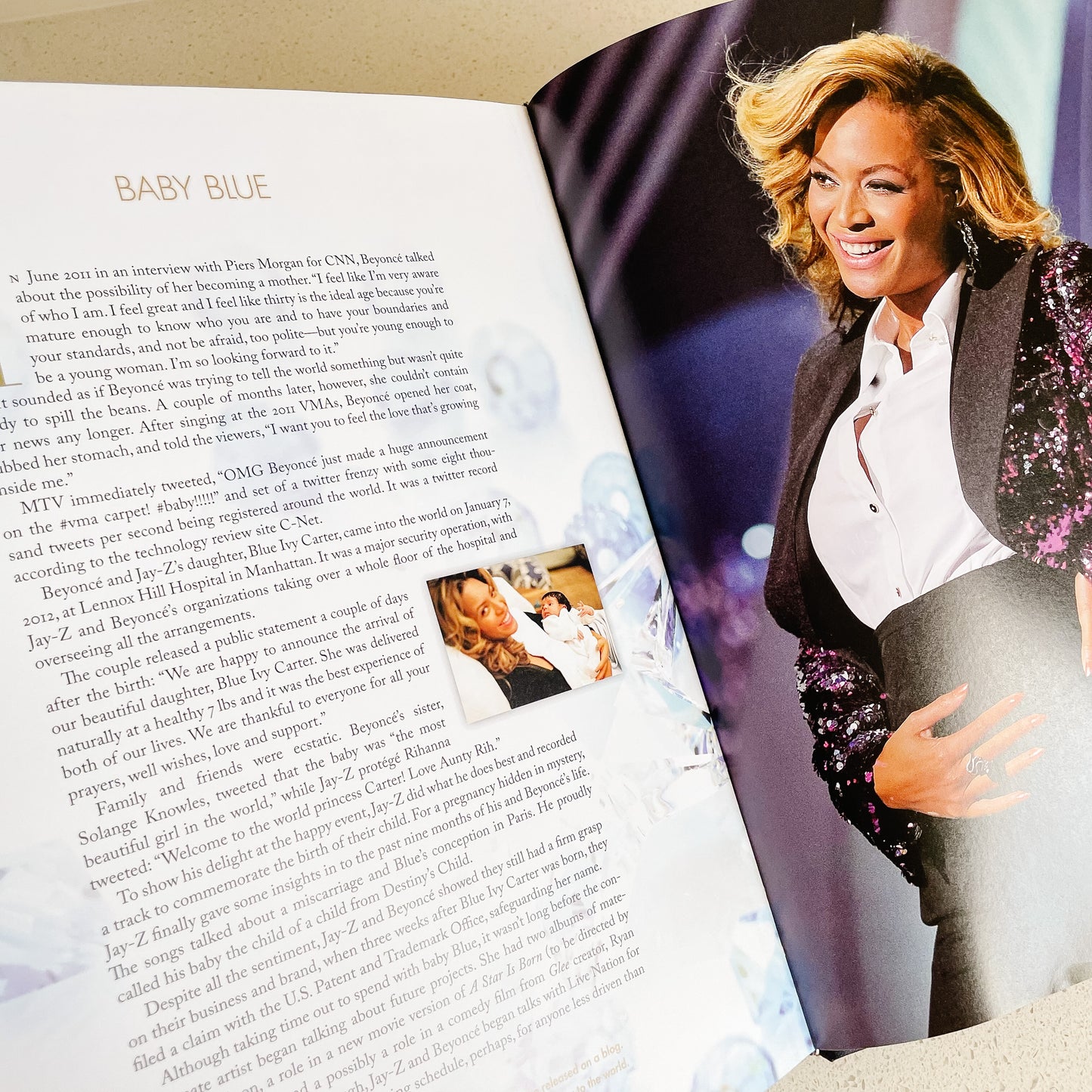 Beyoncé Hardcover Book by Andrew Vaughan (Sterling, 2012)