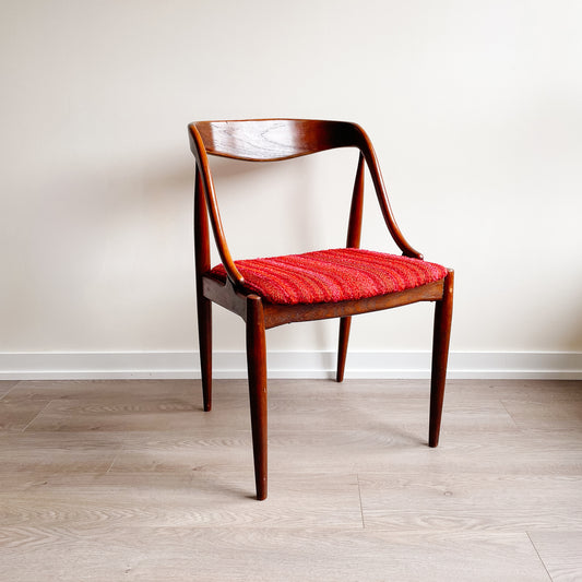 1960s Rosewood Dining Chair (Danish Design, Johannes Andersen for Moreddi)
