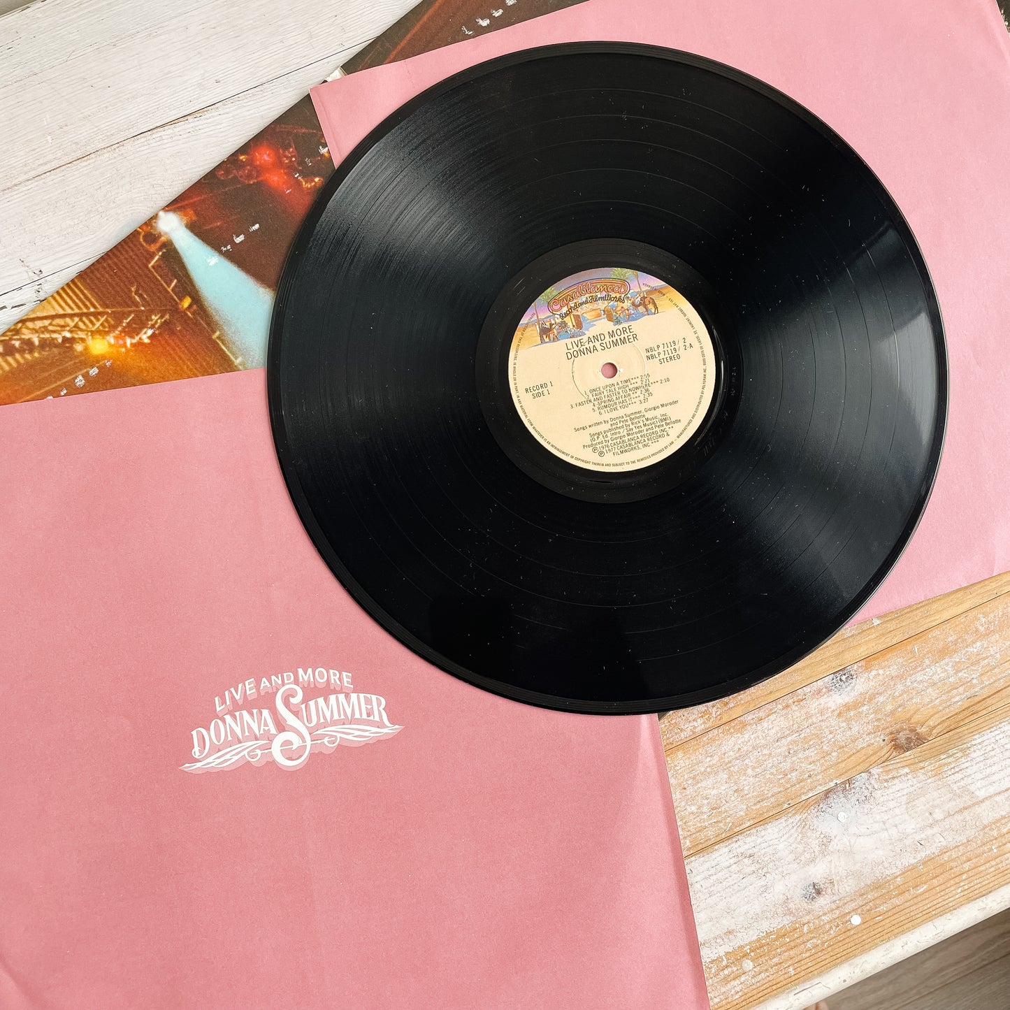 Vintage Record - Donna Summer, "Live and More" Double Album (1978)