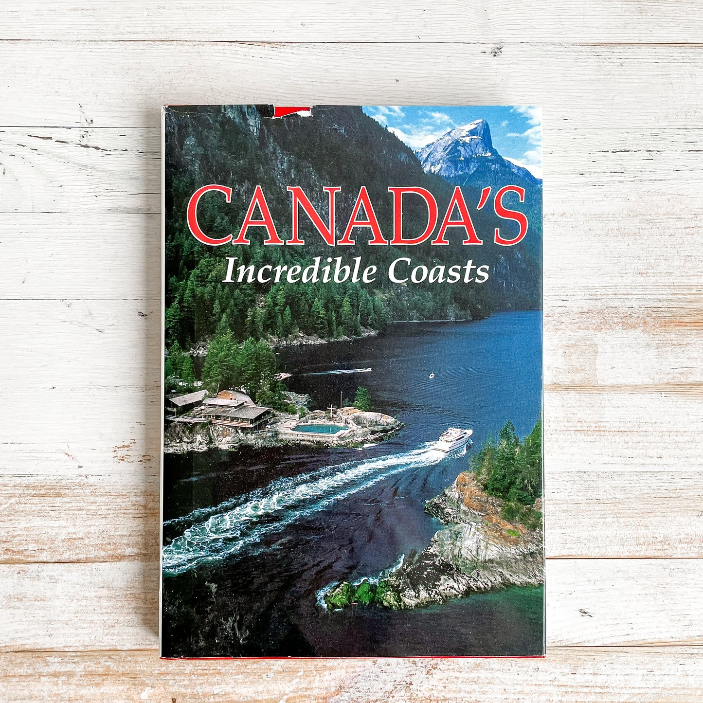 1990s National Geographic Travel Books with Pictures and Essays