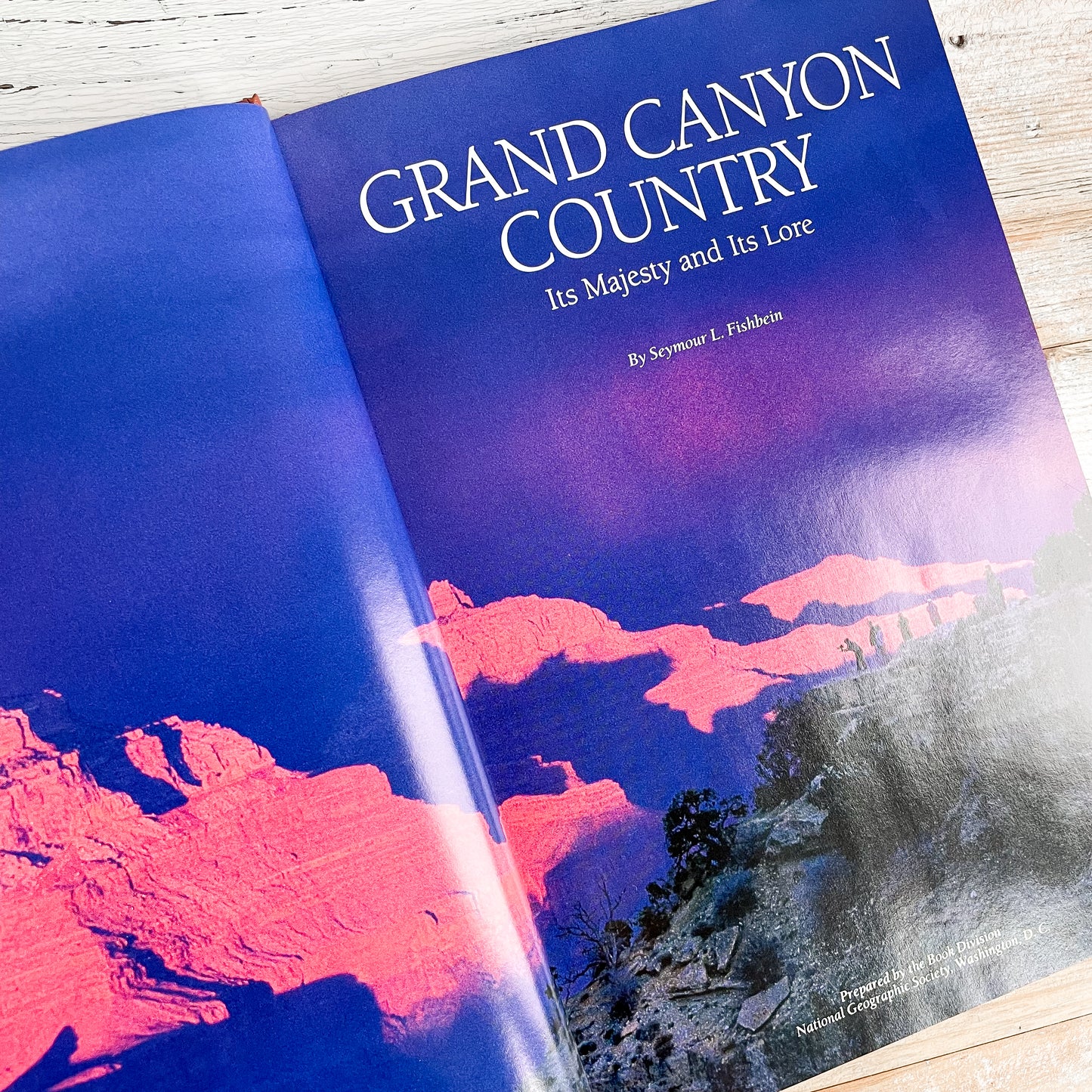 1990s National Geographic Travel Books with Pictures and Essays