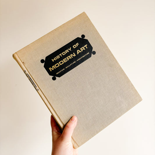 A History of Modern Art by H. H. Arnason XL Hardcover Book (1968)