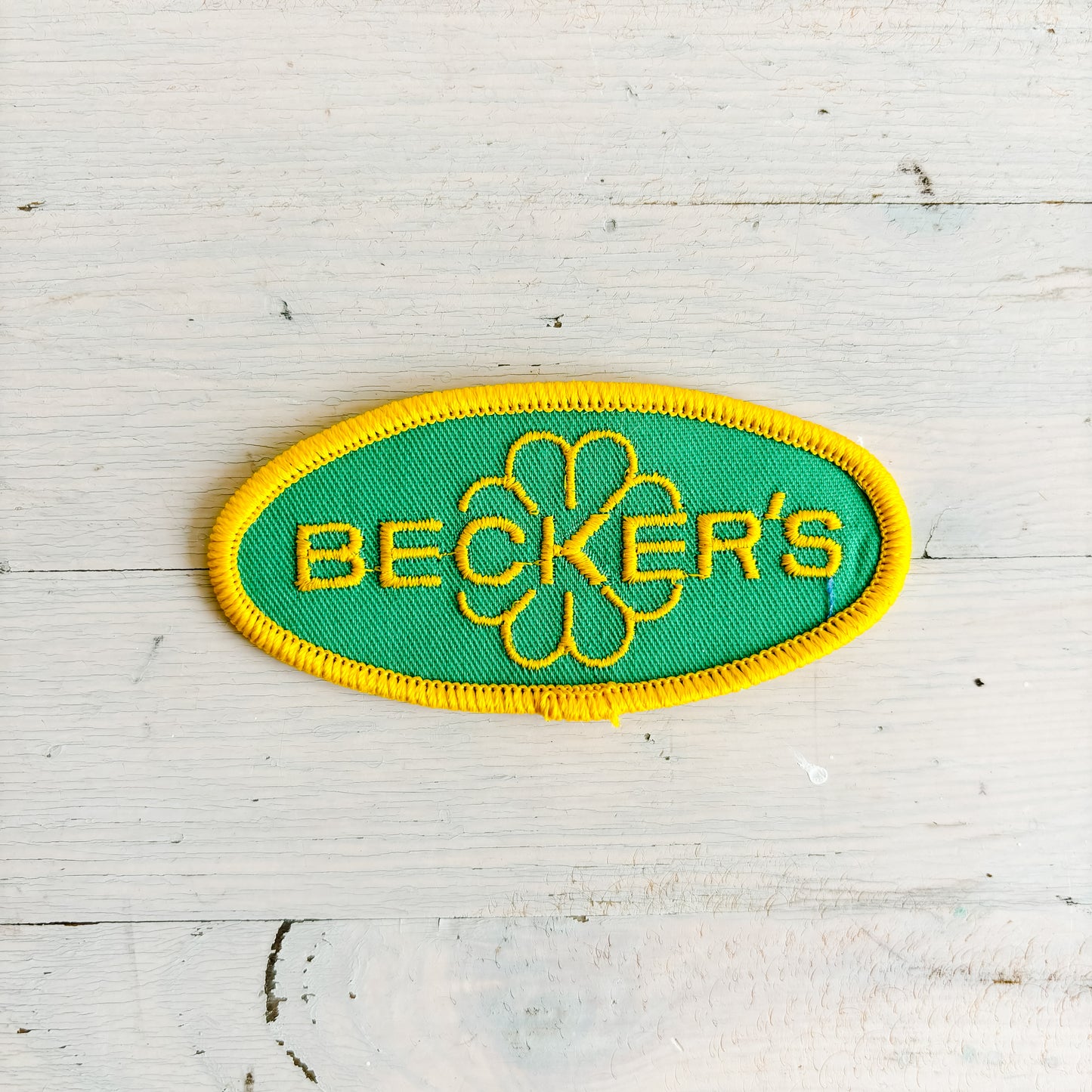 Vintage Patches - Becker's Convenience Oval Patch