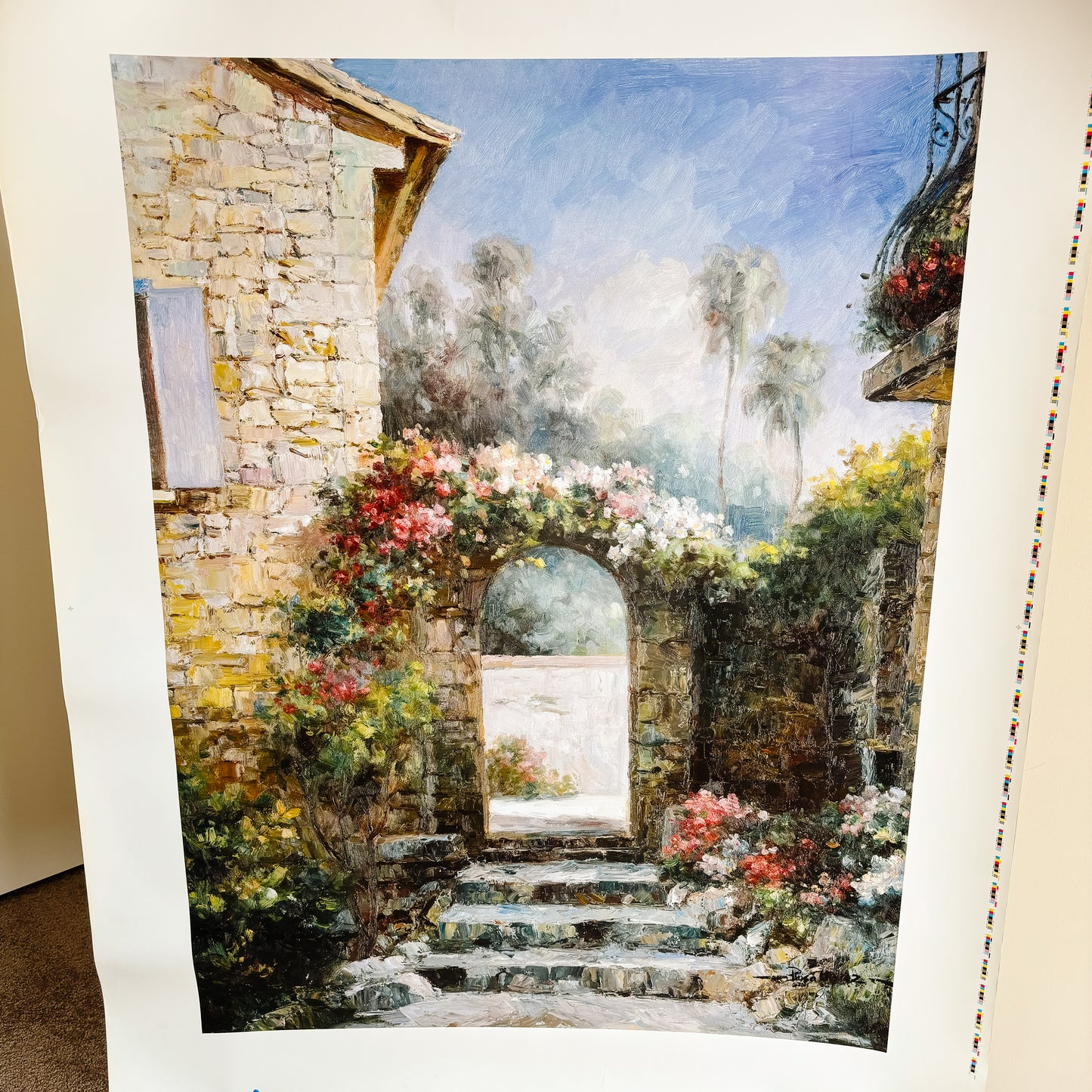 XL Art Print - Rosa Chavez - Stairs to a Dream (30" x 40")