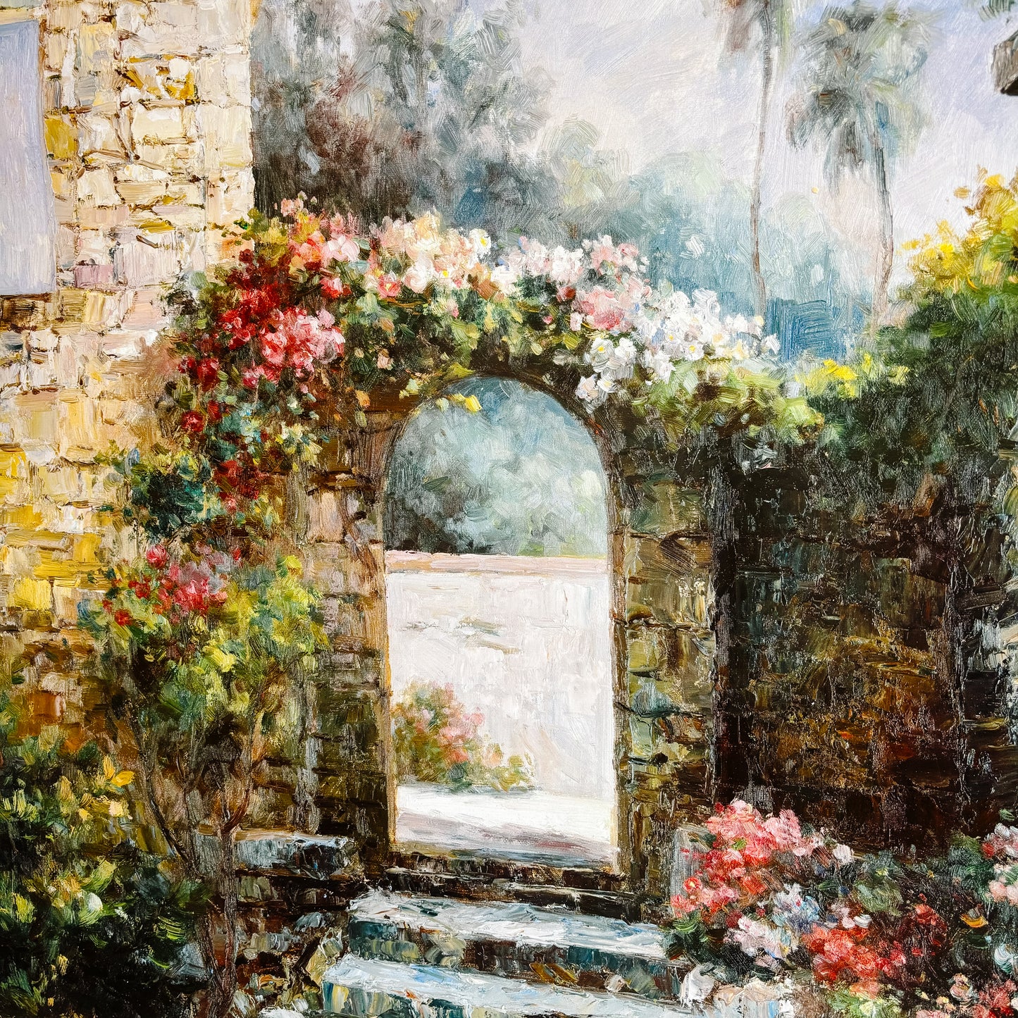XL Art Print - Rosa Chavez - Stairs to a Dream (30" x 40")