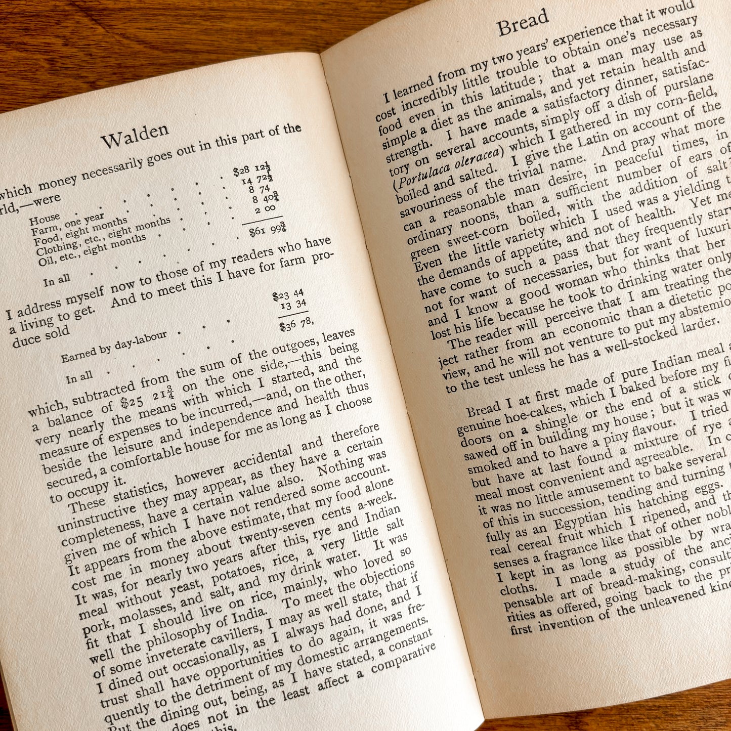 Henry David Thoreau - Walden Antique Hardcover (Everyman Library, 1914)