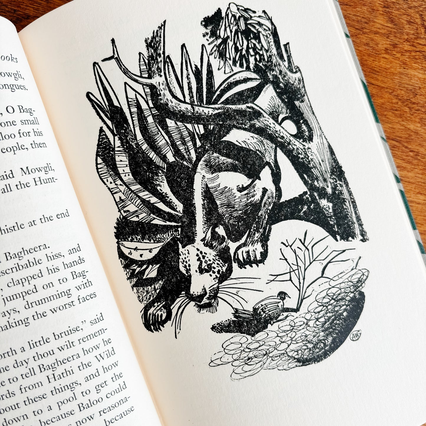 Rudyard Kipling - The Jungle Books vol. 1-2 (Hardcover, 1948)