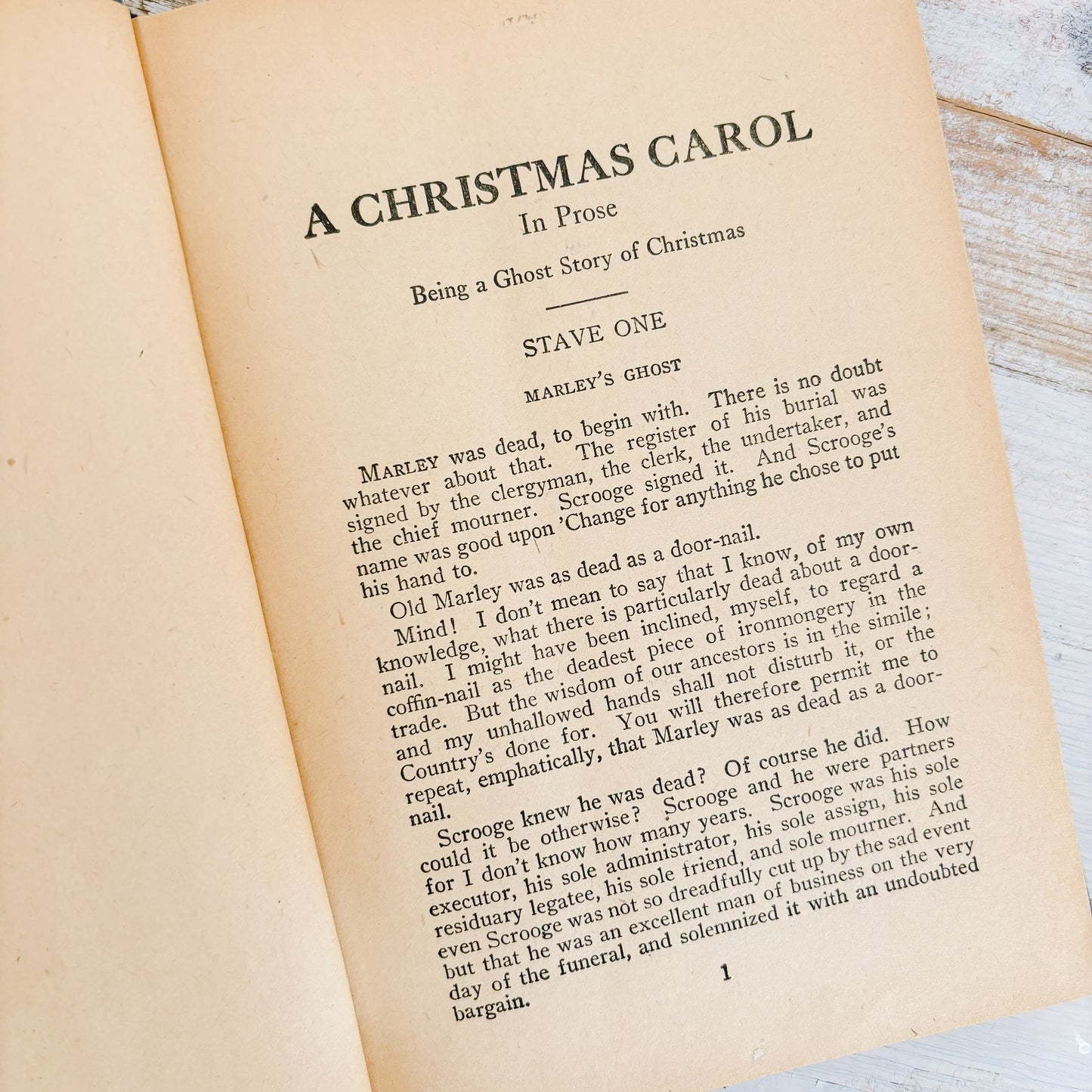 Dickens' Christmas Stories Vintage Hardcover