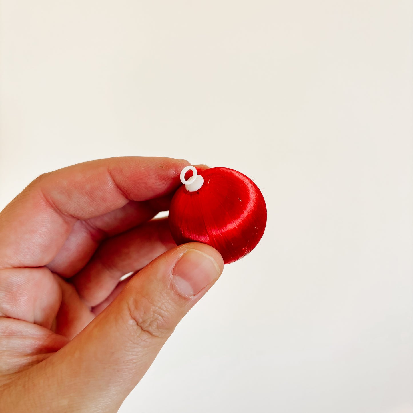 Vintage Mini Thread Christmas Tree Ornaments (set of 16)