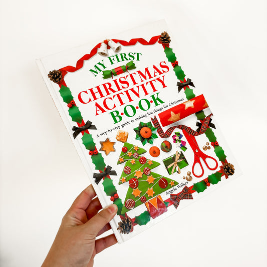 Hardcover Book - My First Christmas Activity Book (1994)