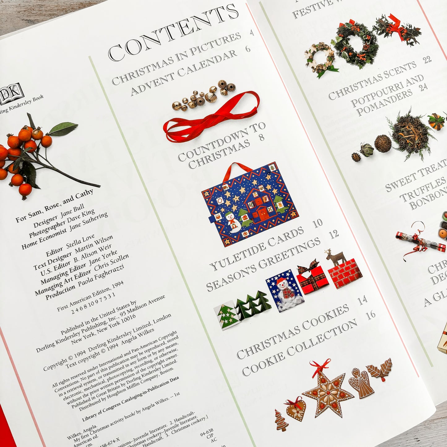 Hardcover Book - My First Christmas Activity Book (1994)