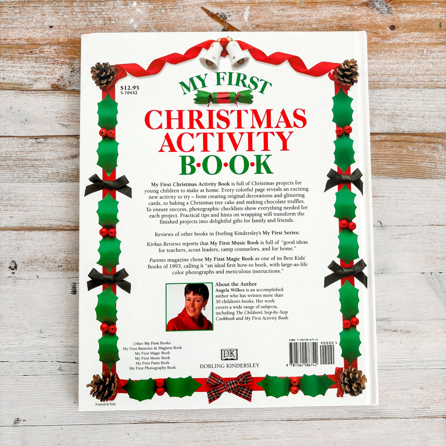 Hardcover Book - My First Christmas Activity Book (1994)