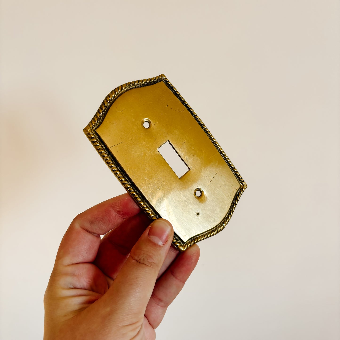 Brass Outlet Covers and Lightswitch Plate