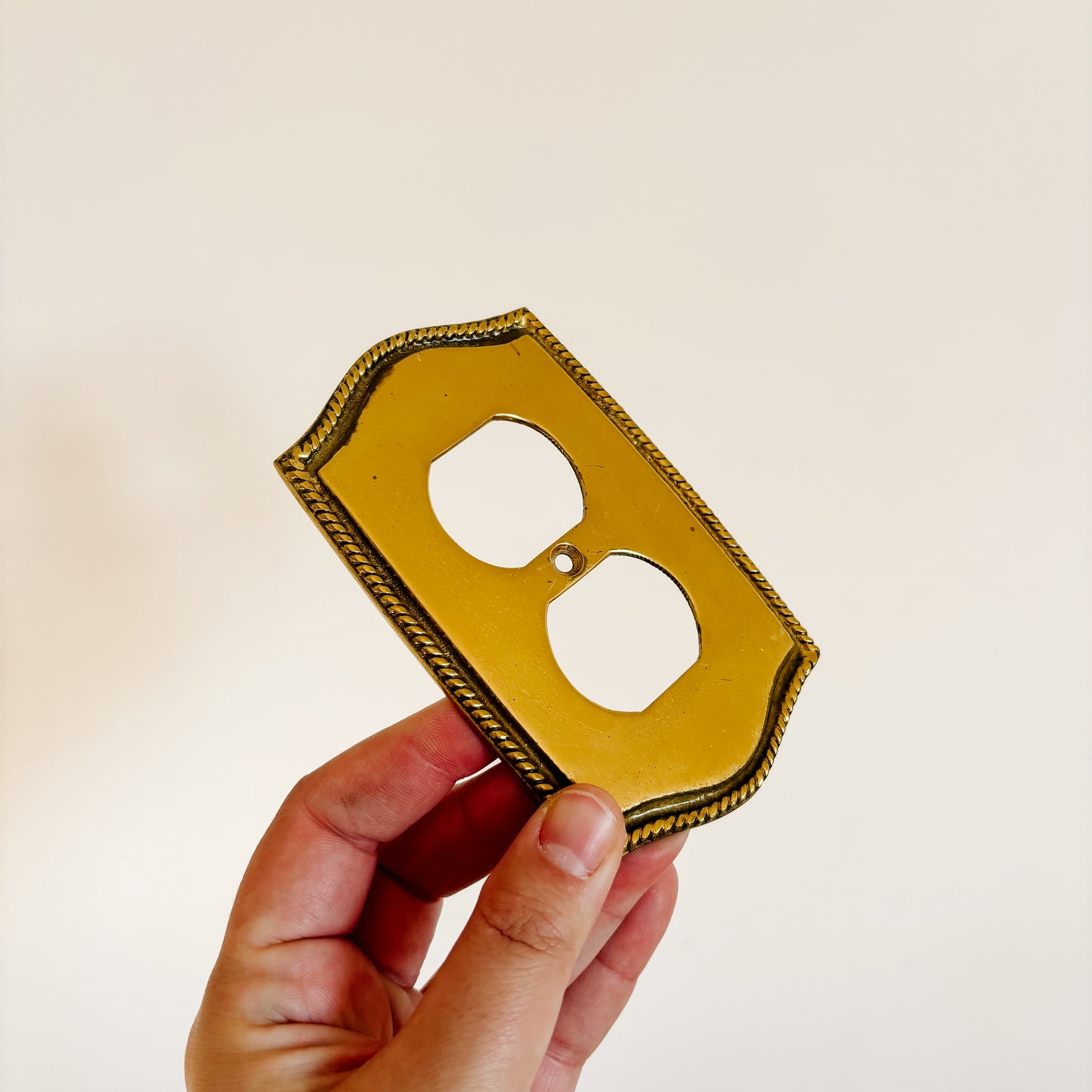 Brass Outlet Covers and Lightswitch Plate