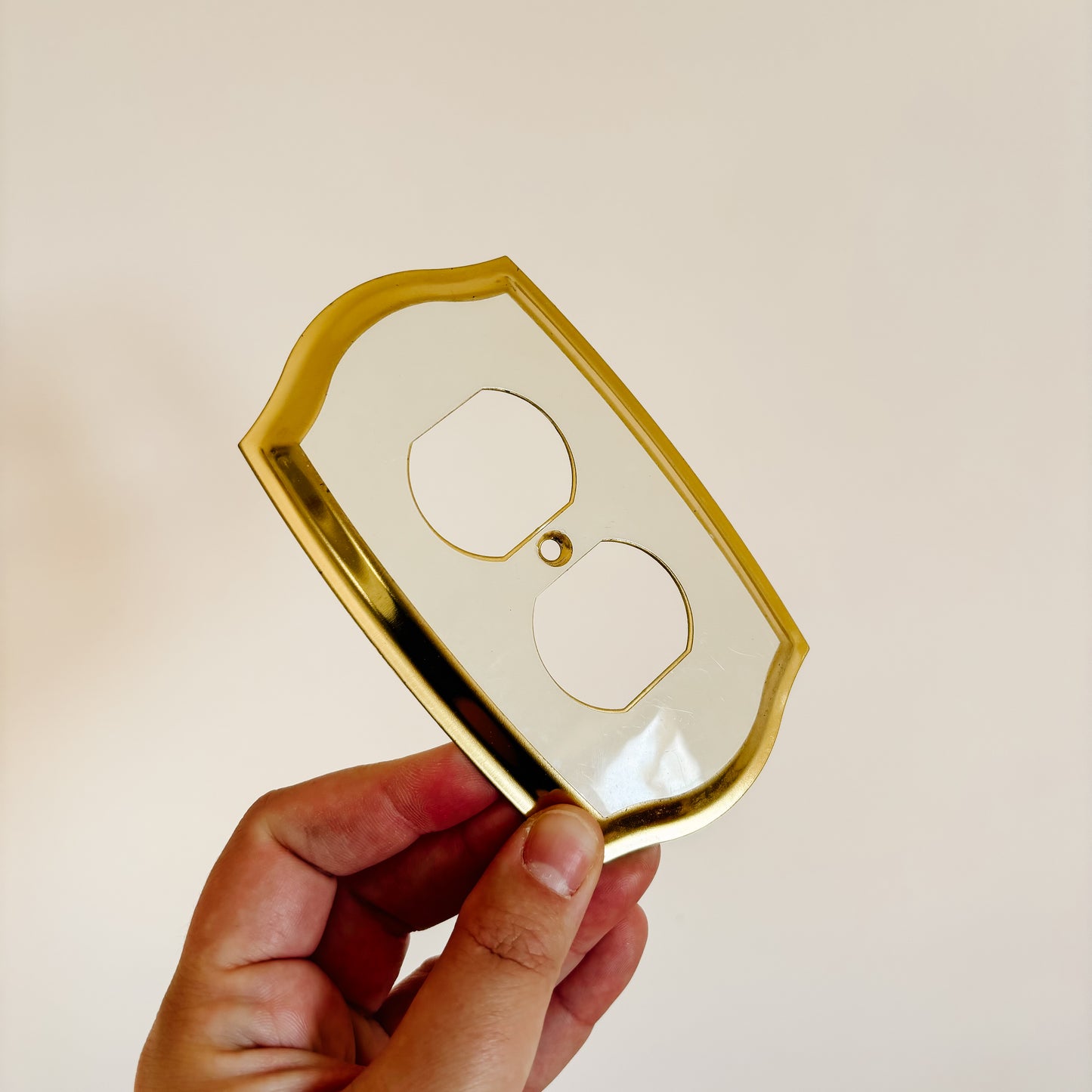 Brass Outlet Covers and Lightswitch Plate