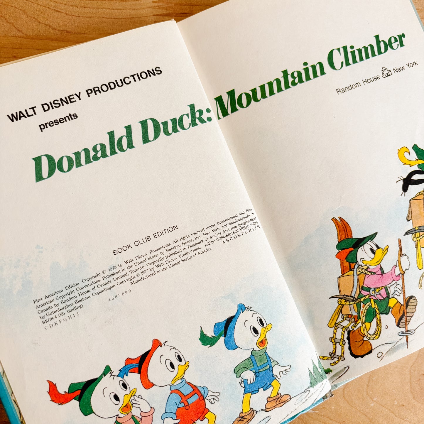 Walt Disney Productions Children's Books (Random House, 1970s)