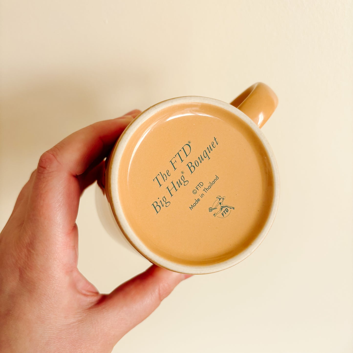 Authentic 1980s FTD Big Hug Mug Coffee Mug