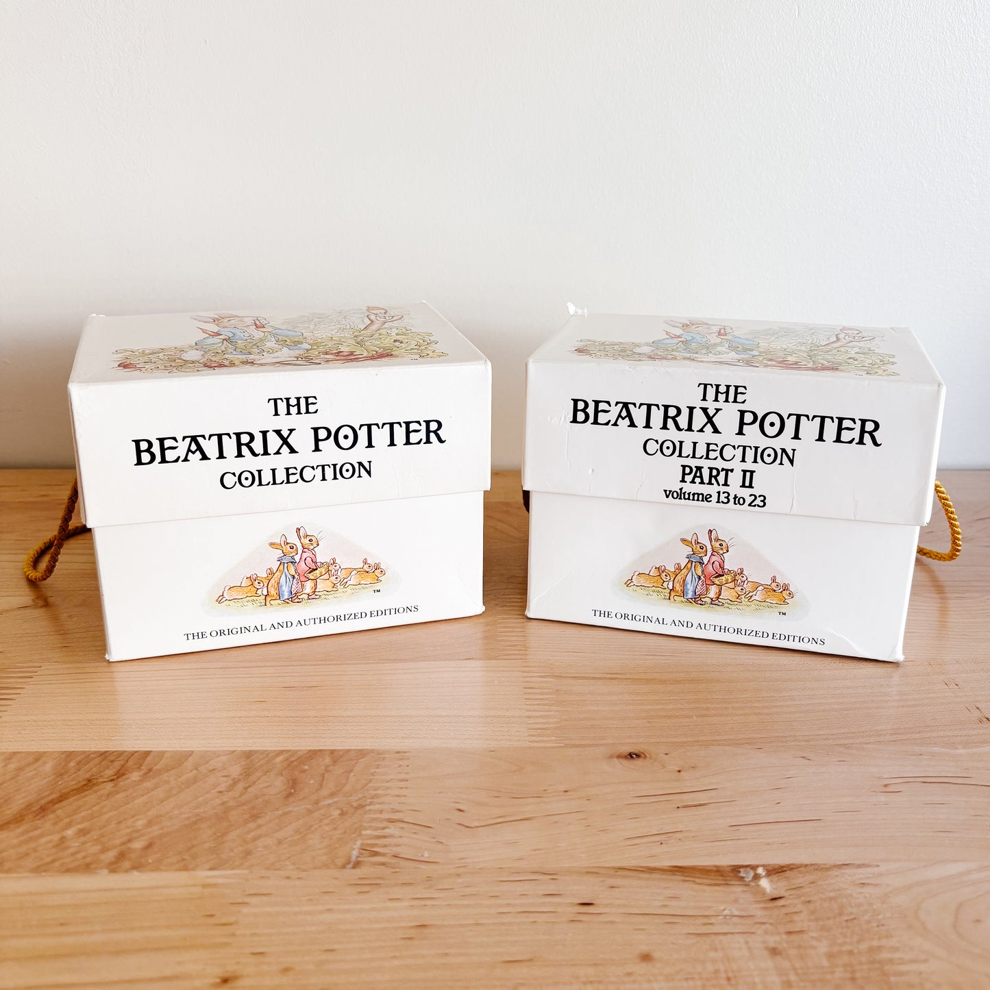 Vintage 1980s Beatrix Potter Collection Box Sets (Full Collection)