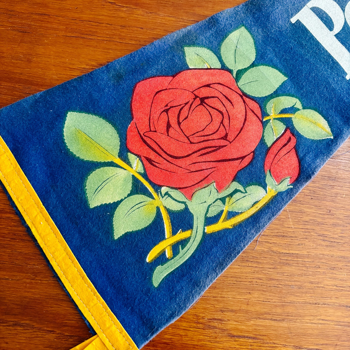 Portland Oregon Blue Felt Pennant