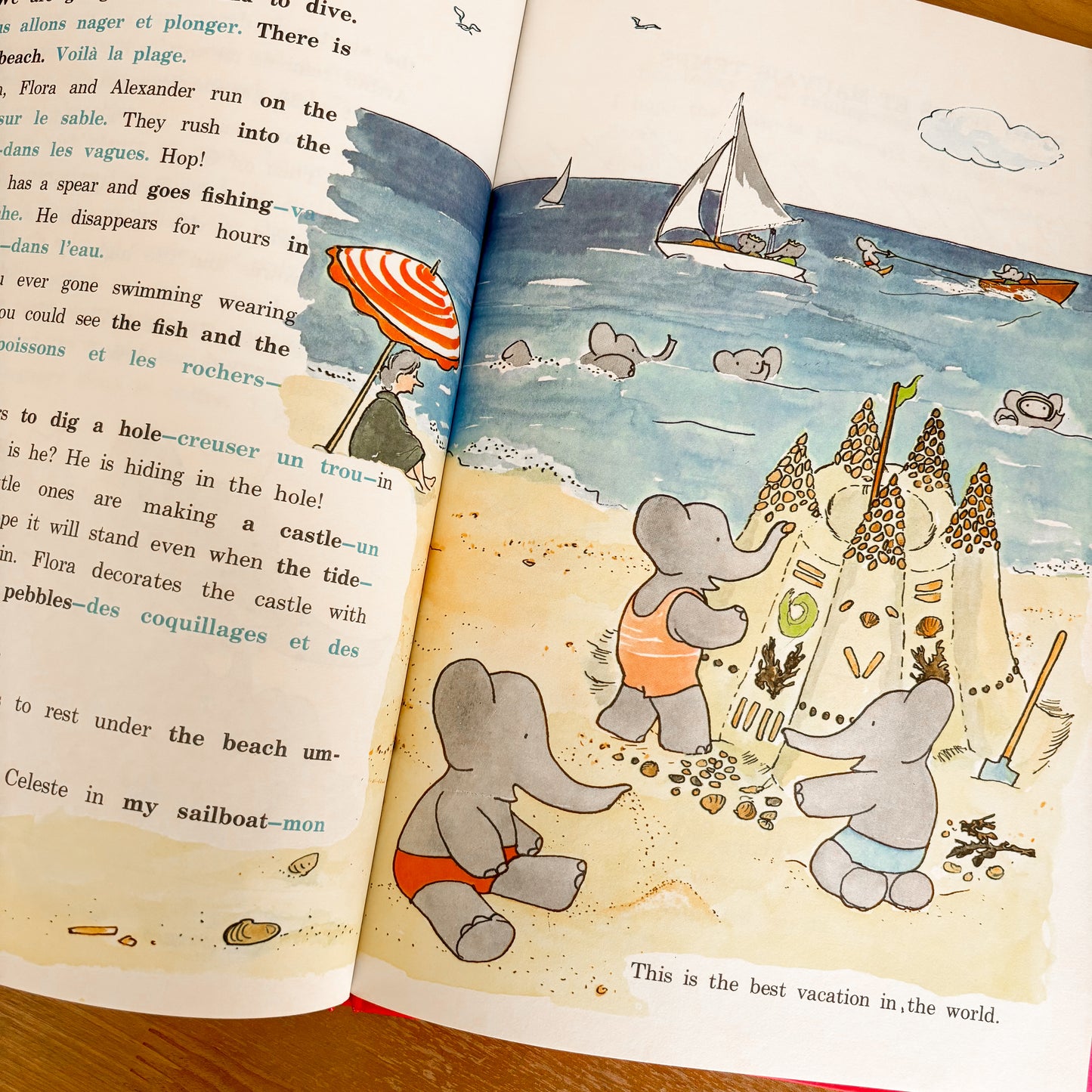Children's Book - Babar's French Lessons
