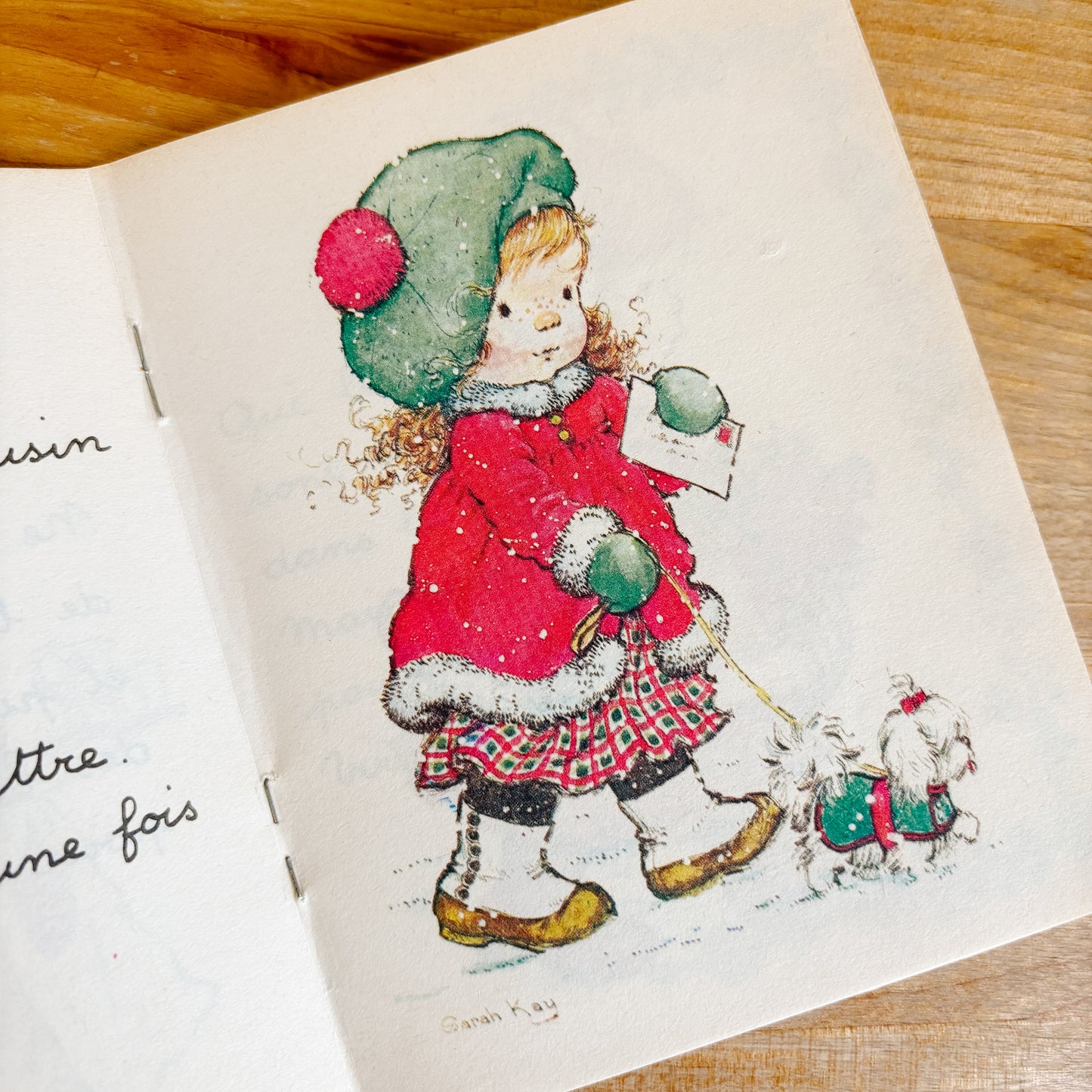 Children's Book - En hiver by Sarah Kay (French/Francais)