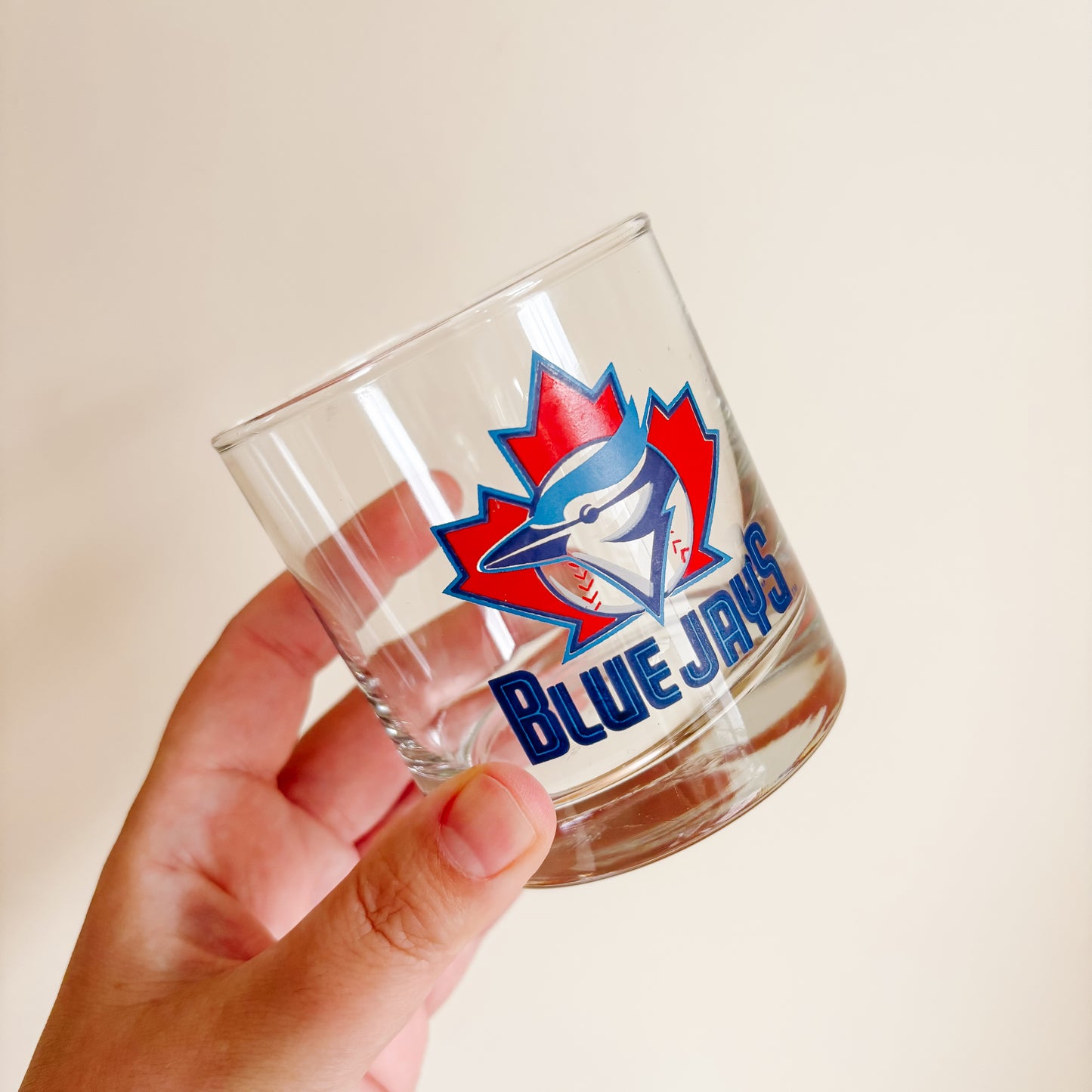Vintage Anchor Hocking Toronto Blue Jays Logo Glasses - Set of 2