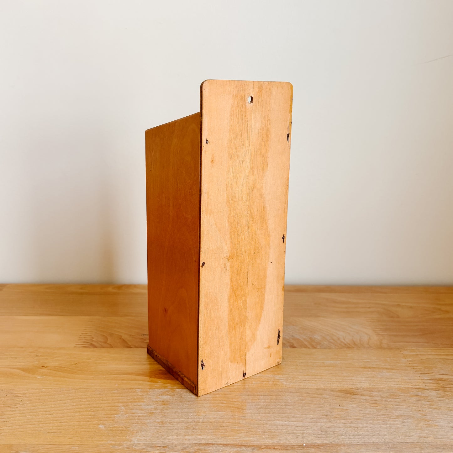 Vintage Wooden Sewing Notions Storage Drawers