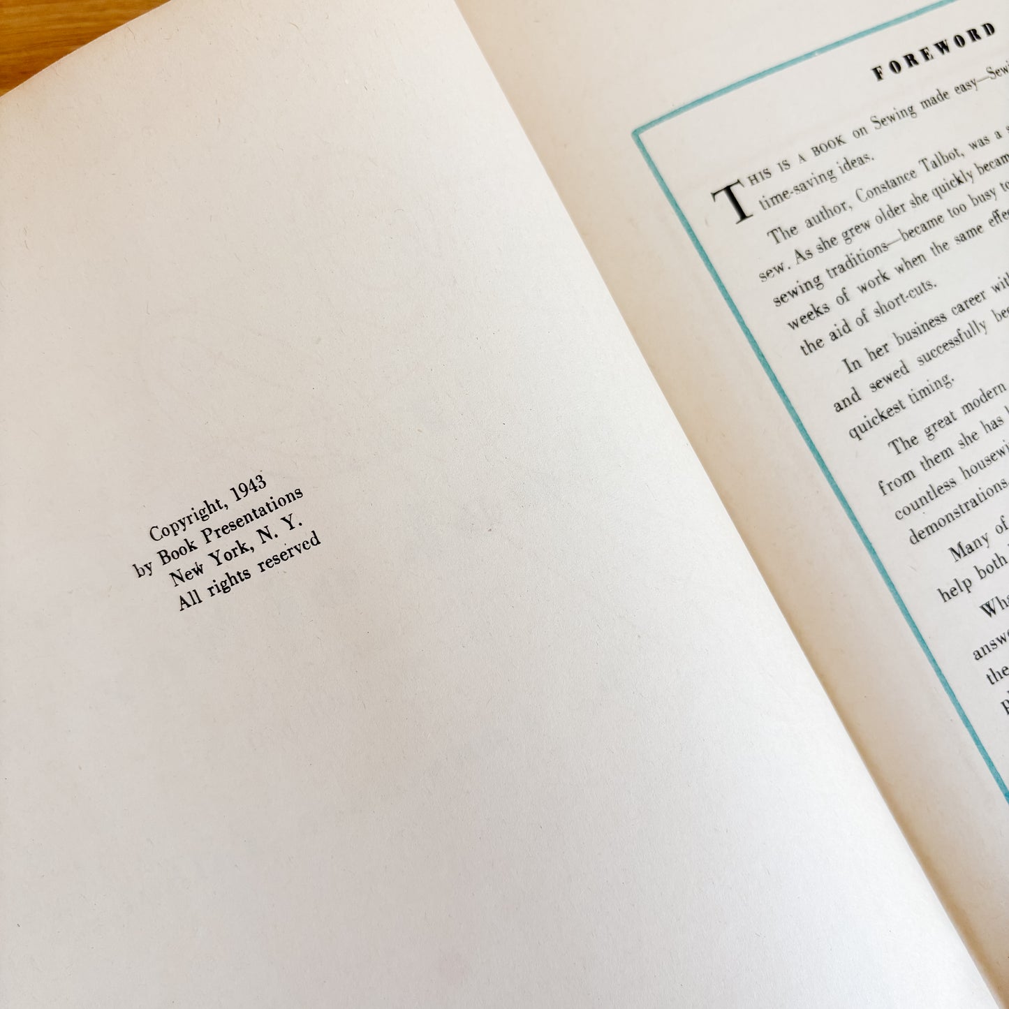 Constance Talbot - The Complete Book of Sewing (Hardcover, 1943)