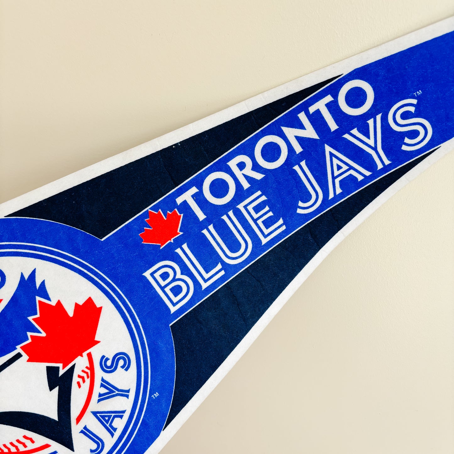 Toronto Blue Jays Baseball Felt Pennant