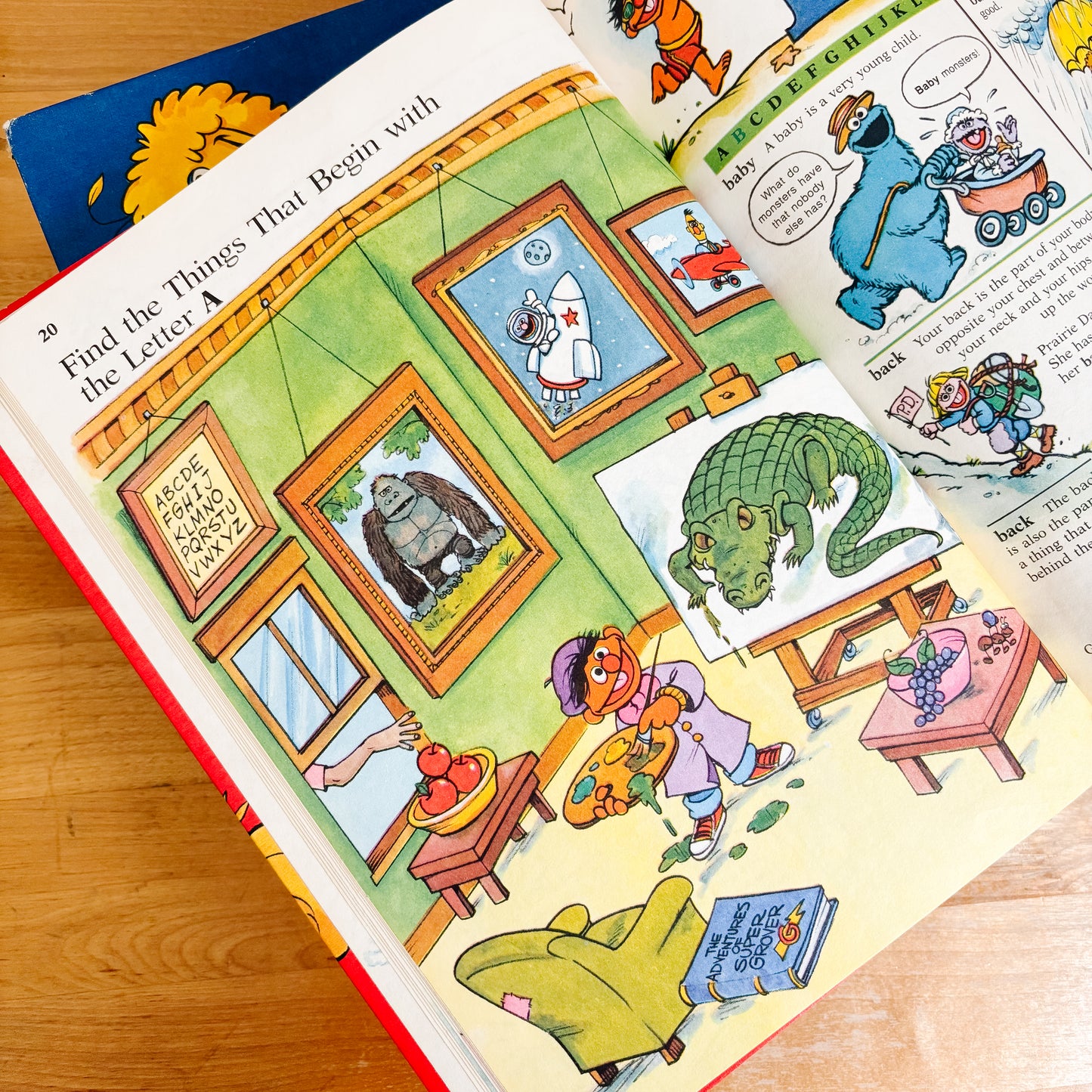 Big Bird's Sesame Street Dictionary Books 1981 (Complete Set Vols. 1-8)