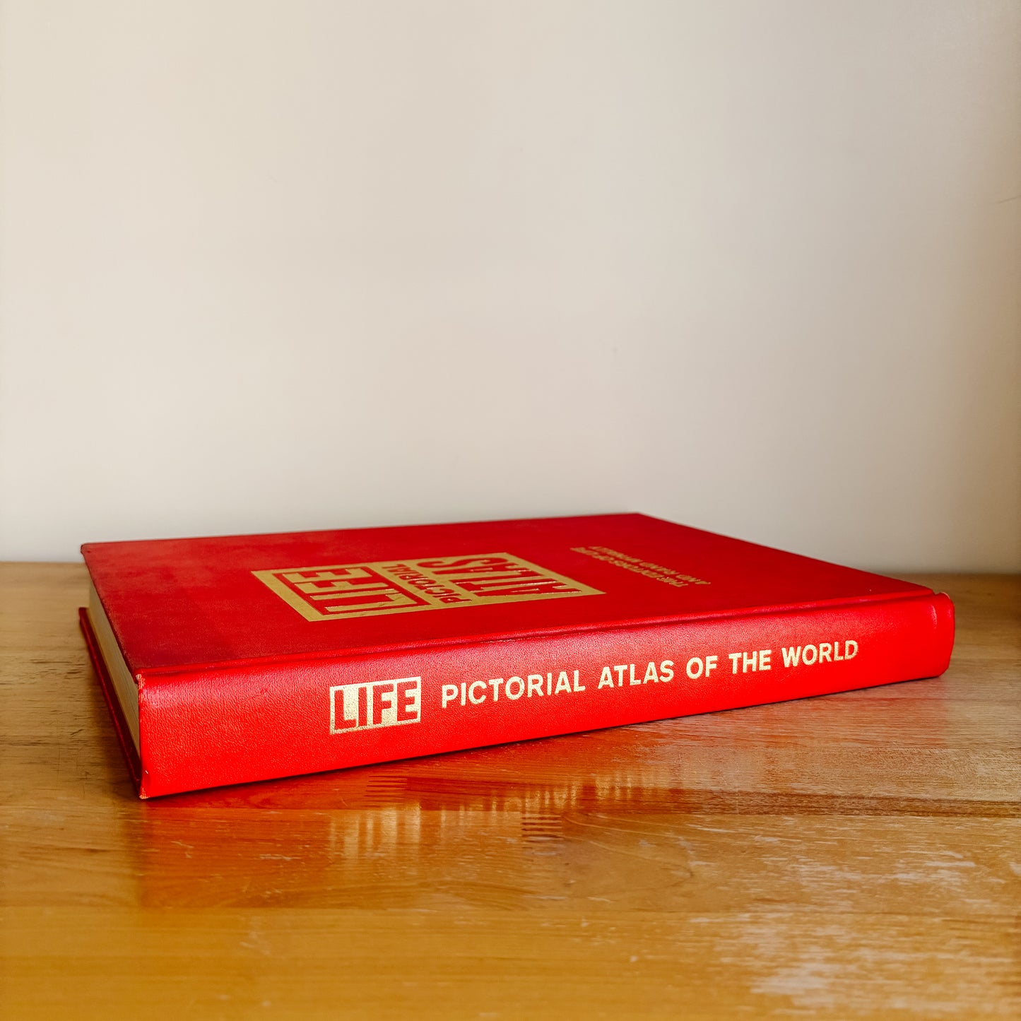 Life Rand McNally Pictorial Atlas - Hardcover, 1961