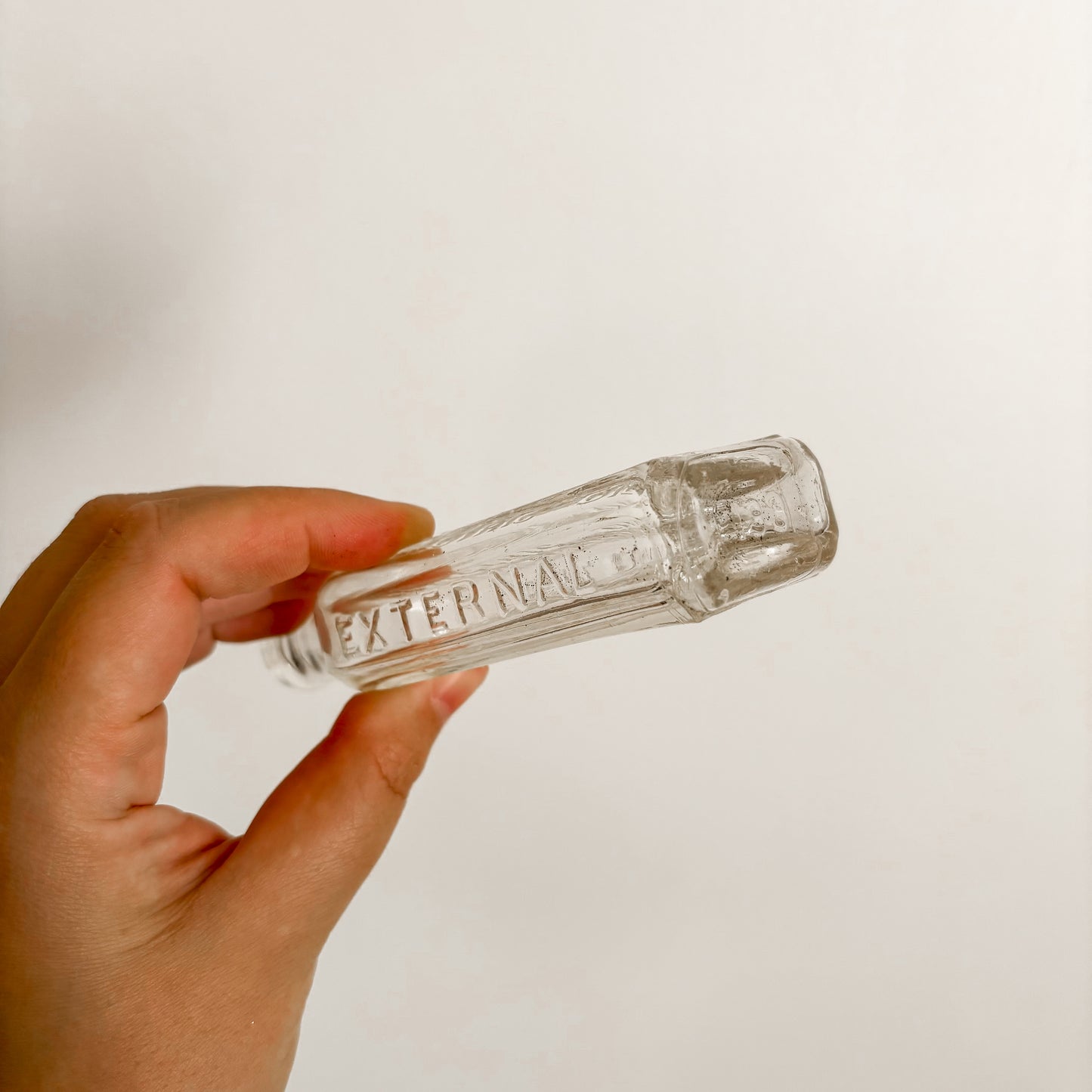 Apothecary Bottle - Dr. S.N. Thomas Eclectric Oil Bottle