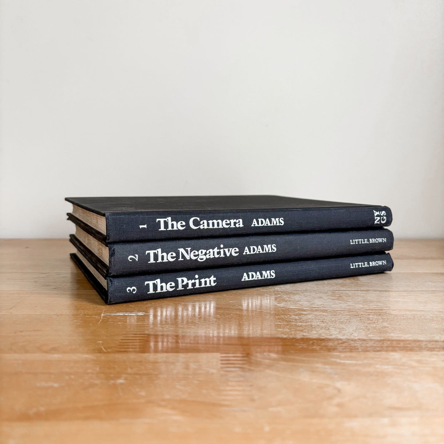 Ansel Adams Photography Book Series (Hardcover, Vols. 1-3)