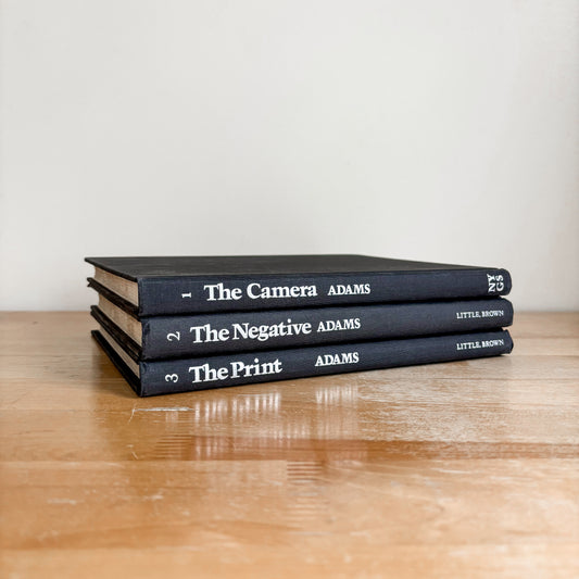Ansel Adams Photography Book Series (Hardcover, Vols. 1-3)