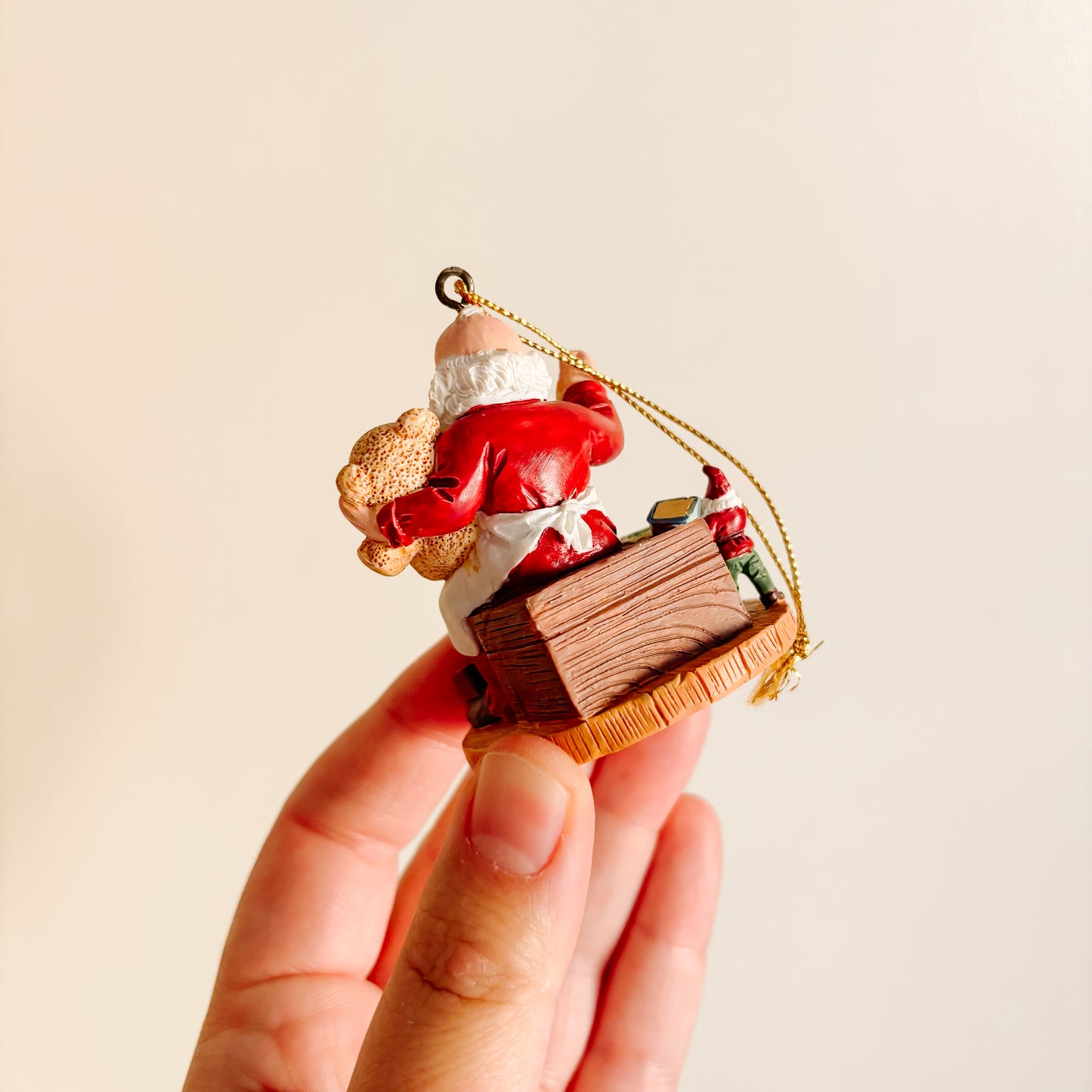 Ornament - Danson Decor Santa Claus Making Christmas Toys