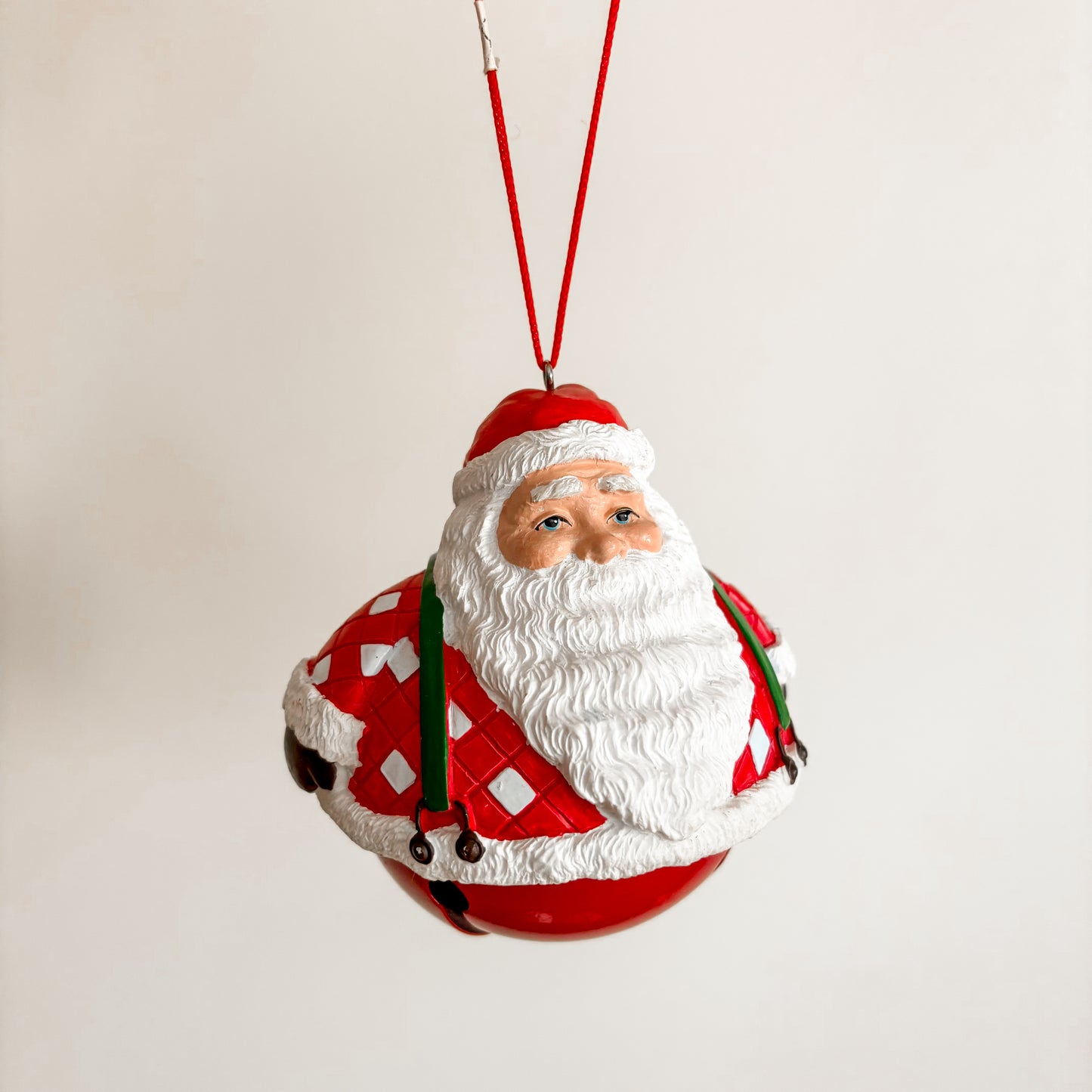 Ornament - Santa Claus Jingle Bell Bauble