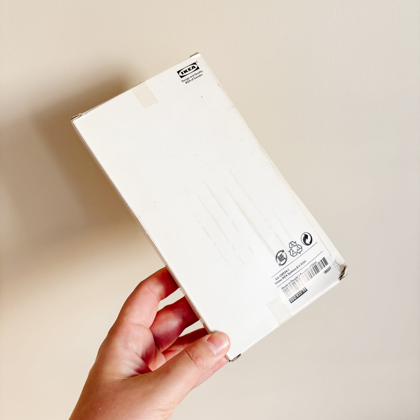 Ceramic Mini Taper Candle Holders with Christmas Tree Design (set of 6)