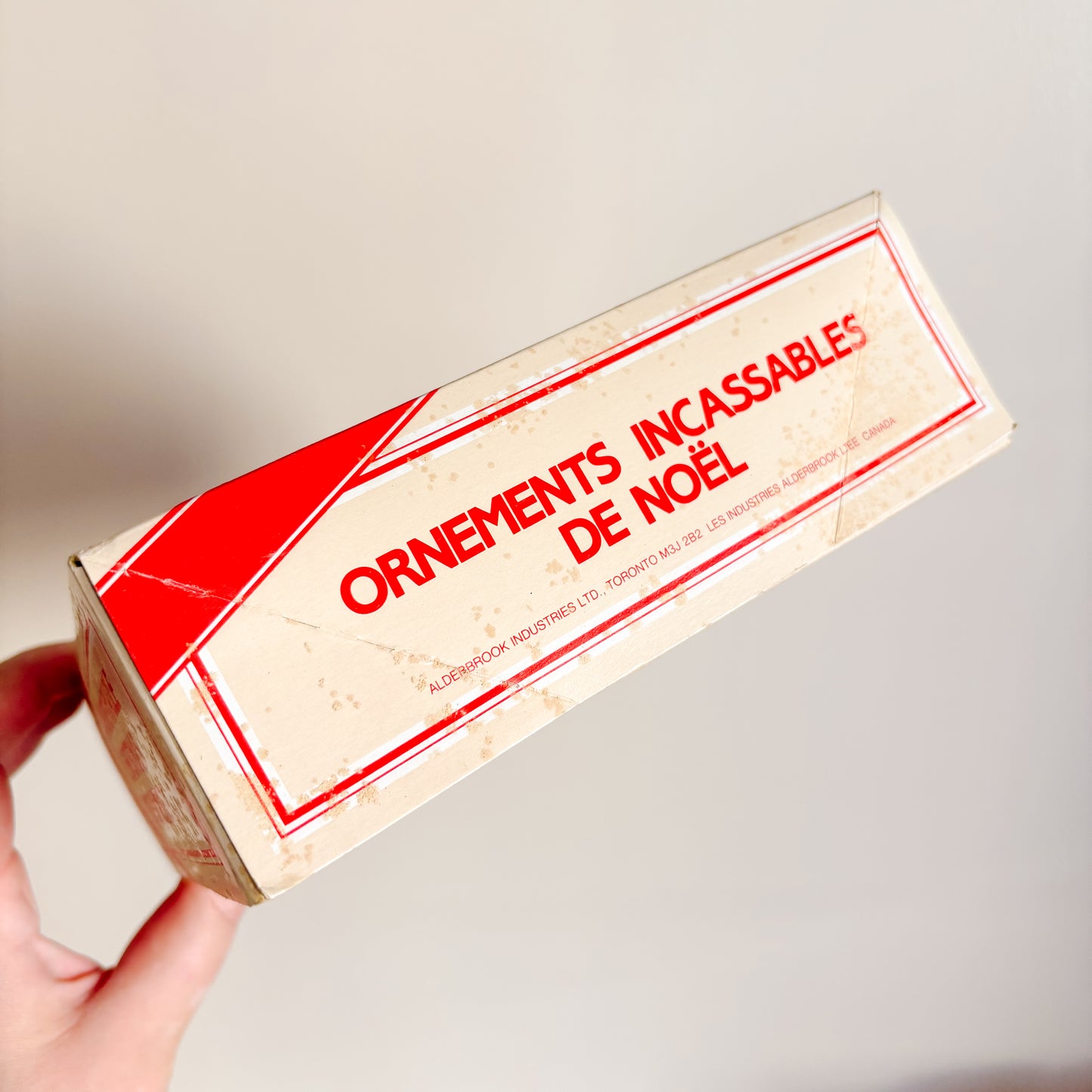 Ornament - Alderbrook Canada Blue Satin Ornaments (set of 9)