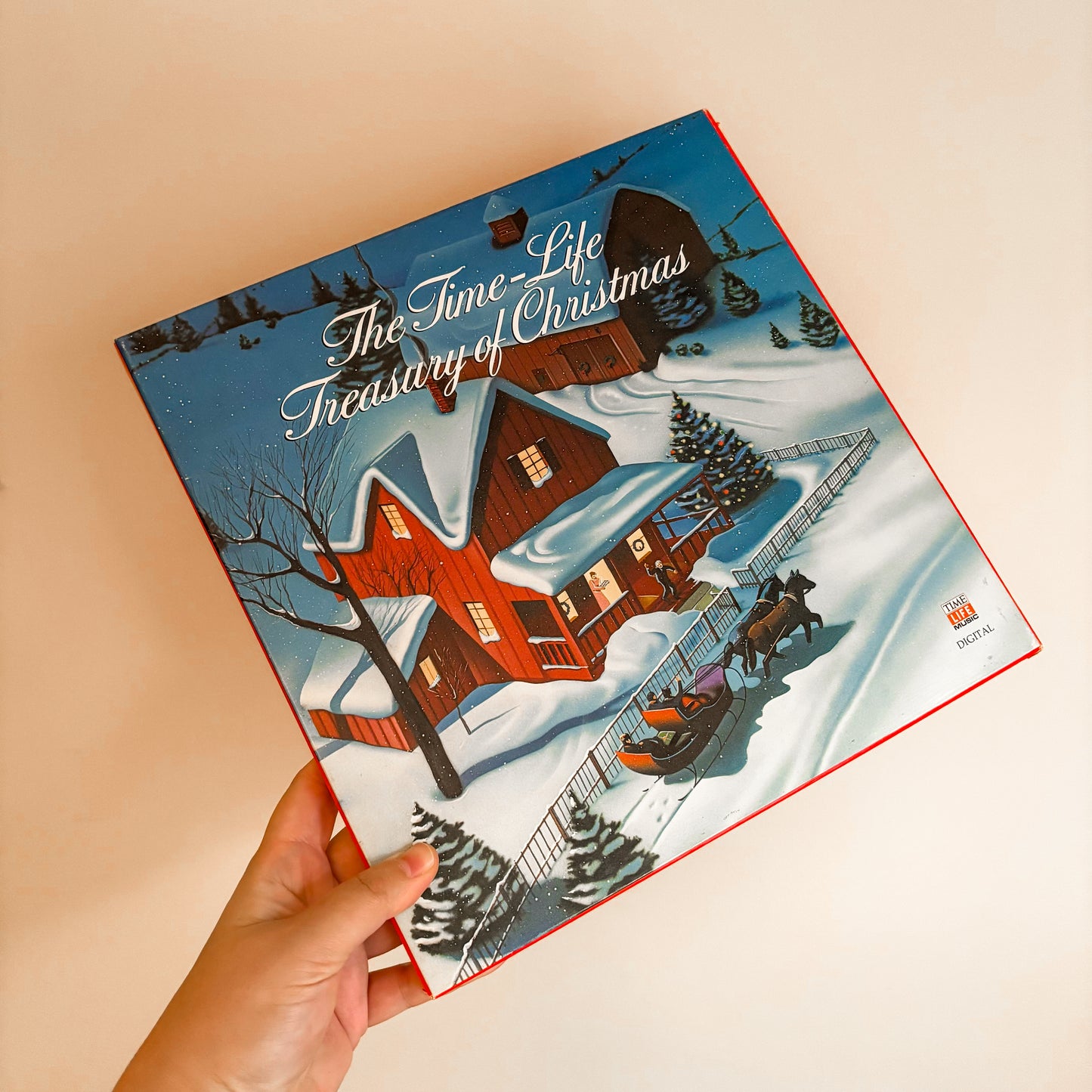 Holiday Record - The Time-Life Treasury of Christmas (3 LP Set)
