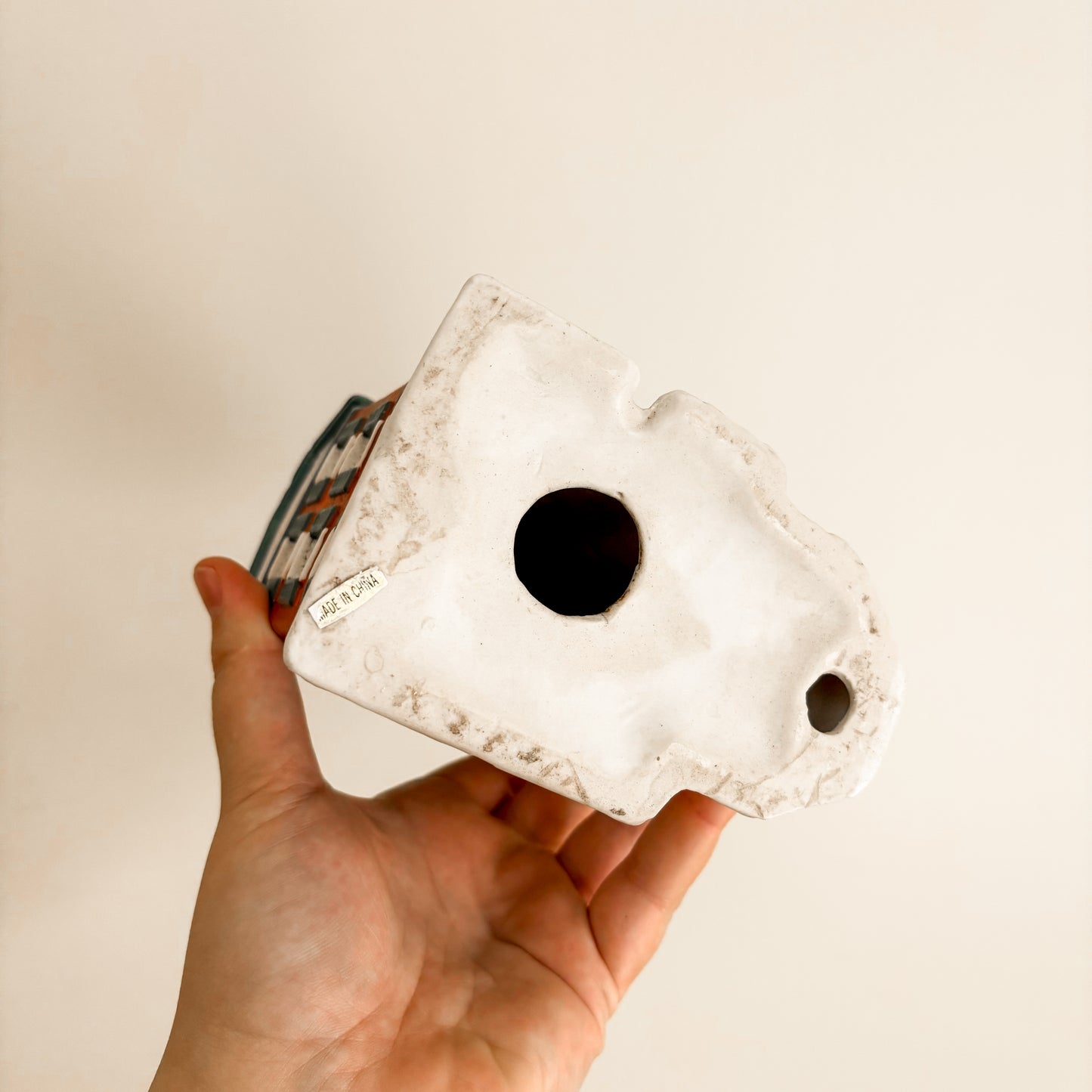 Christmas Decor - Ceramic Christmas Village Library