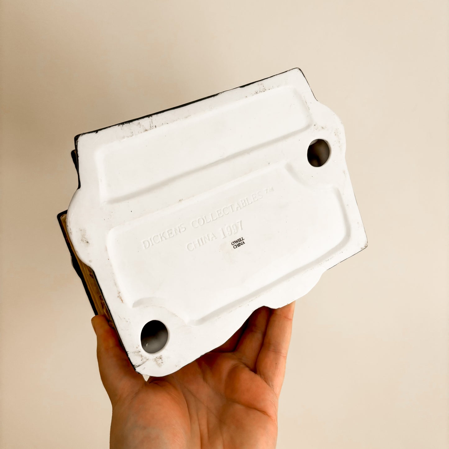 Christmas Decor - Dickens Collectables Village Bank & Trust